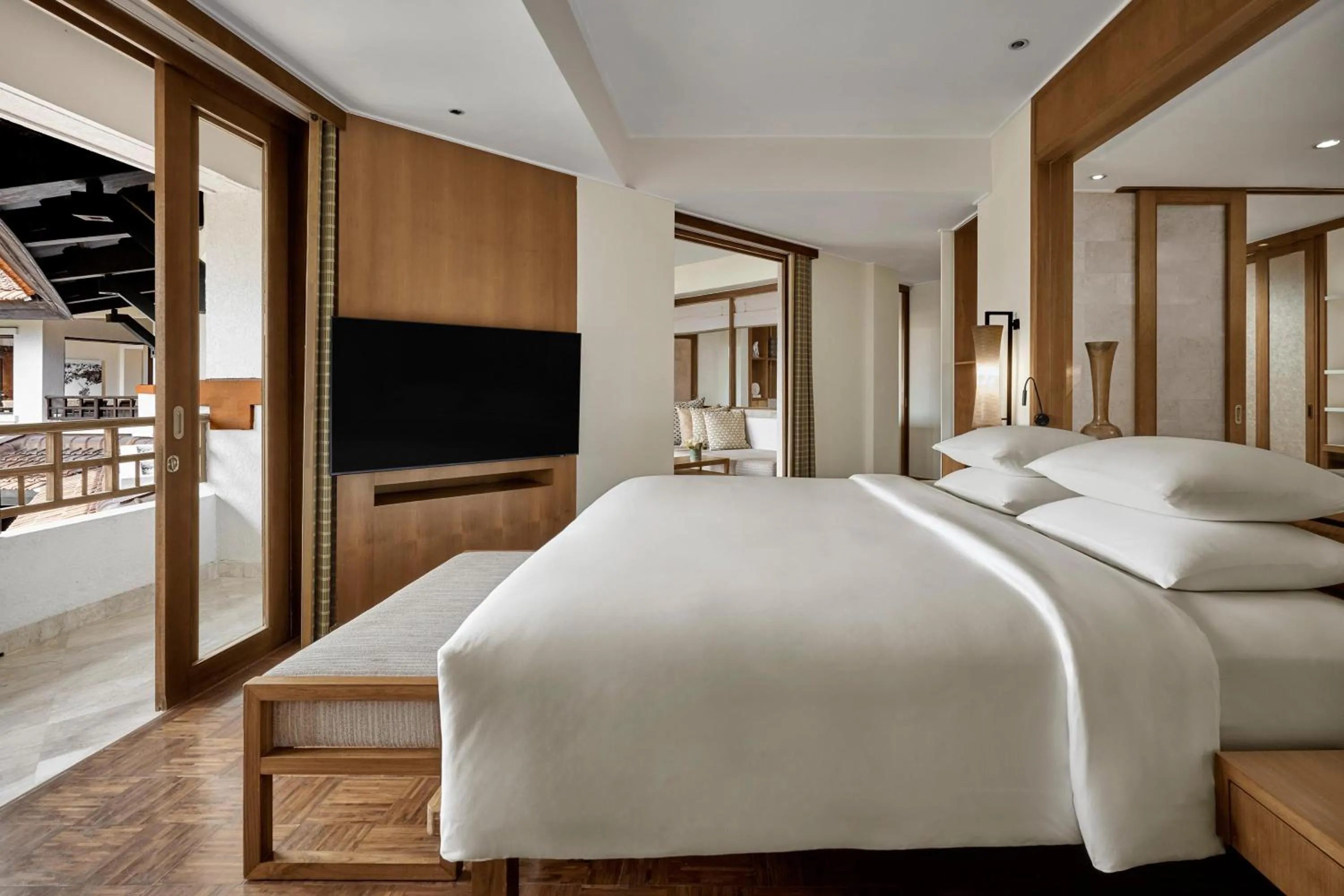 Photo of the whole room, Bed in Grand Hyatt Bali