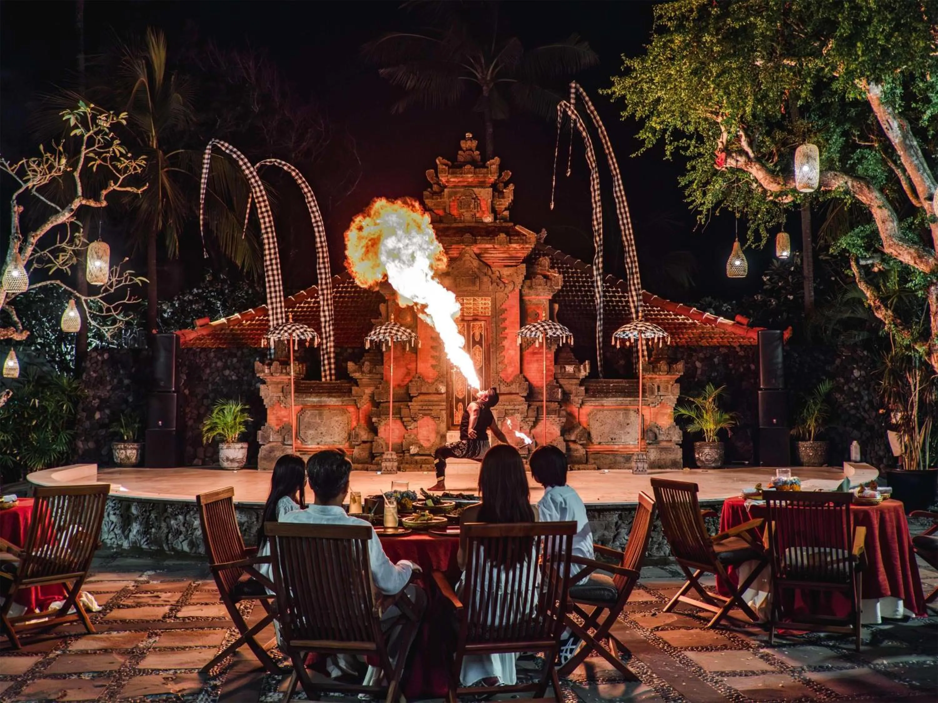 Dining area in Grand Hyatt Bali