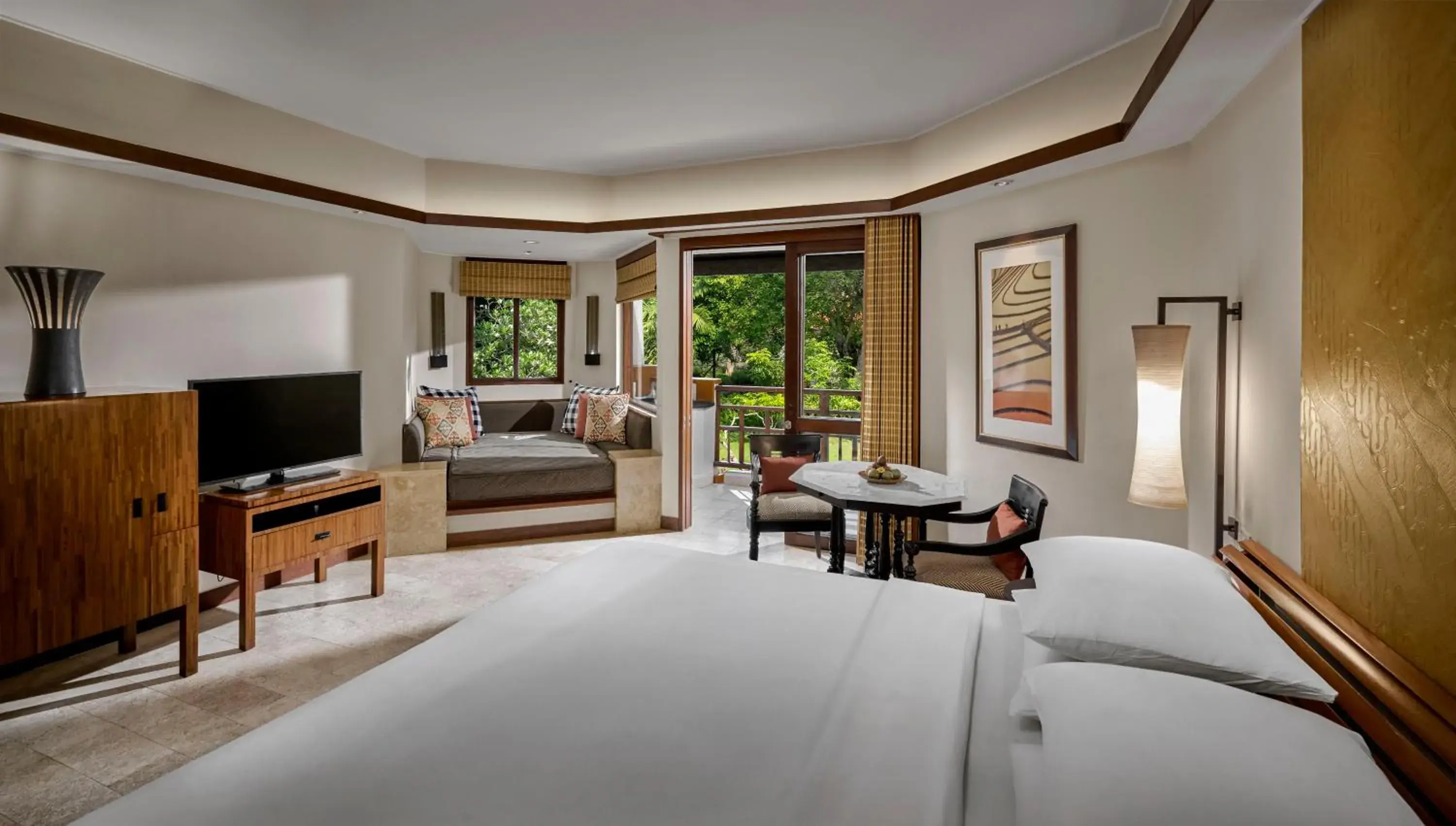 King Room with Garden View in Grand Hyatt Bali King Room with Garden View in Grand Hyatt Bali