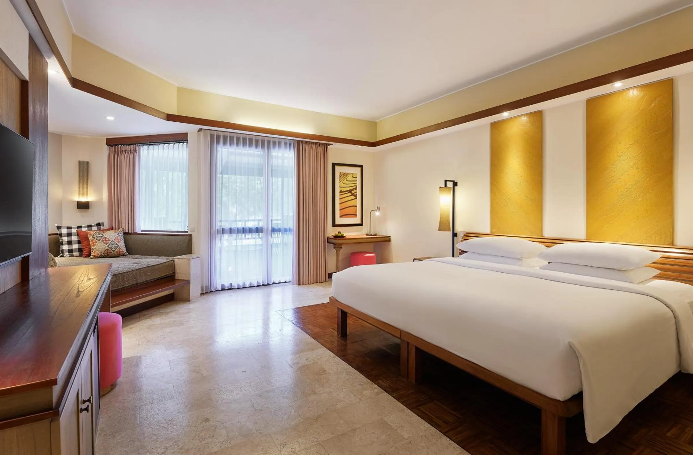 Bed in Grand Hyatt Bali
