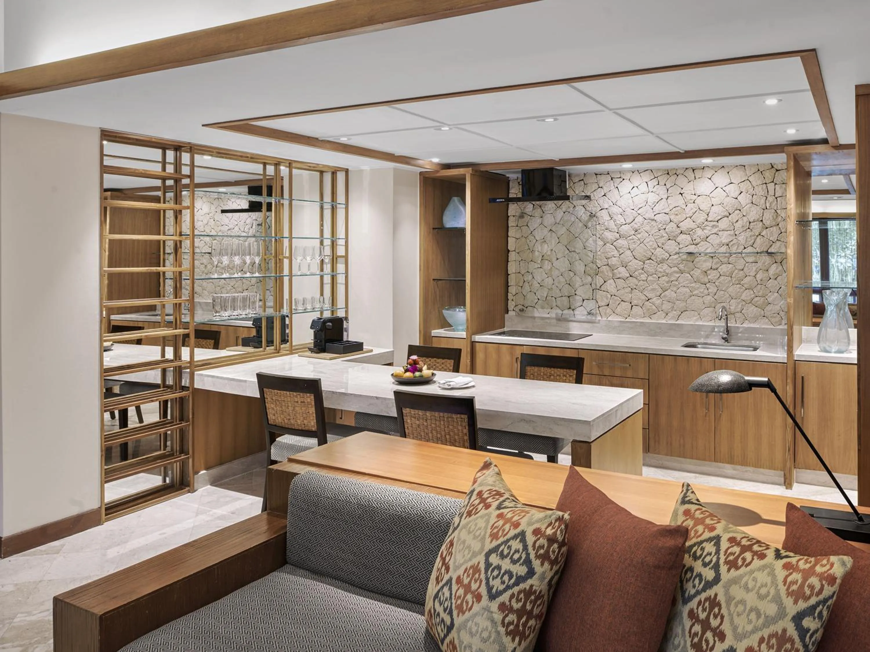 Kitchen or kitchenette in Grand Hyatt Bali