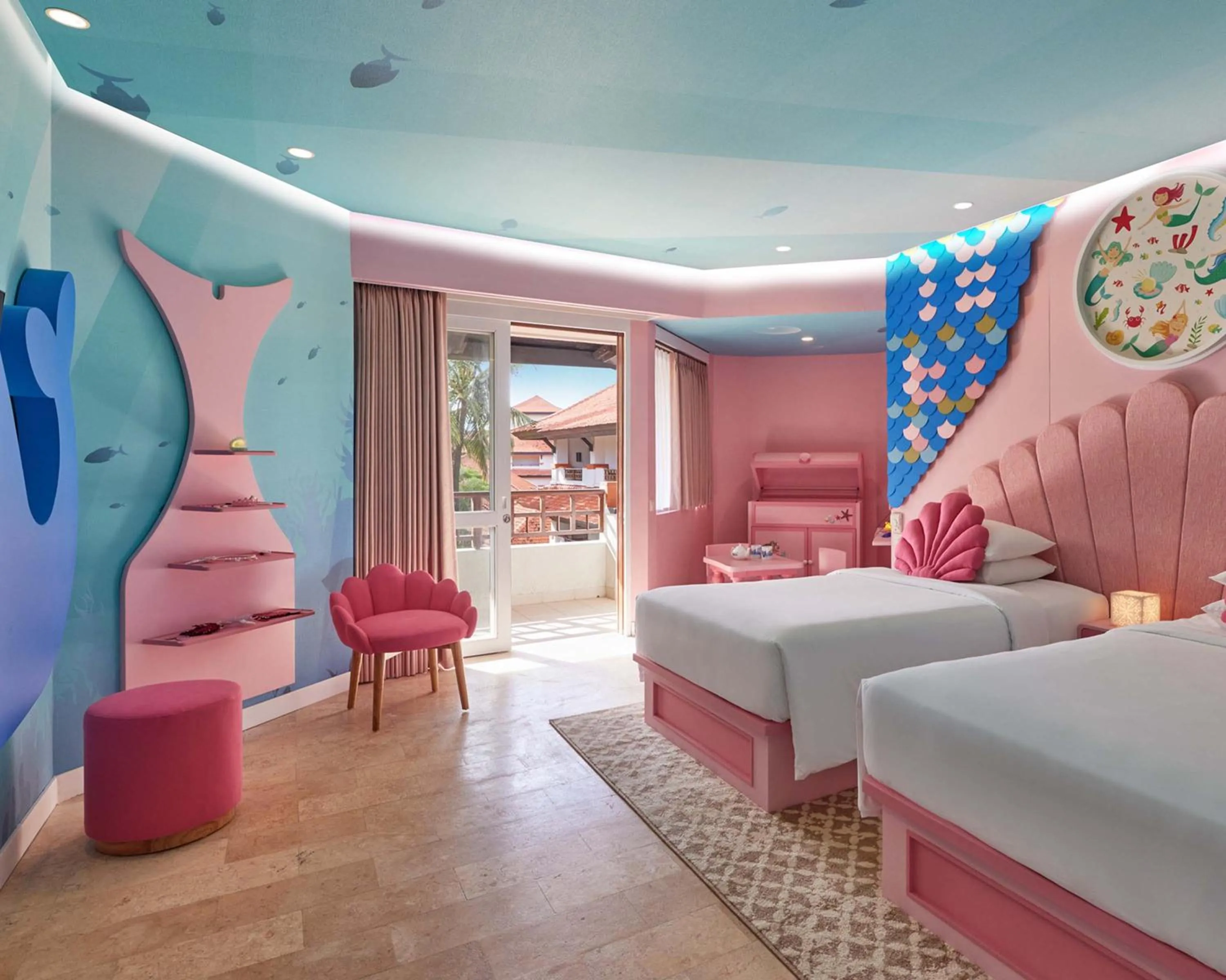 Bed in Grand Hyatt Bali