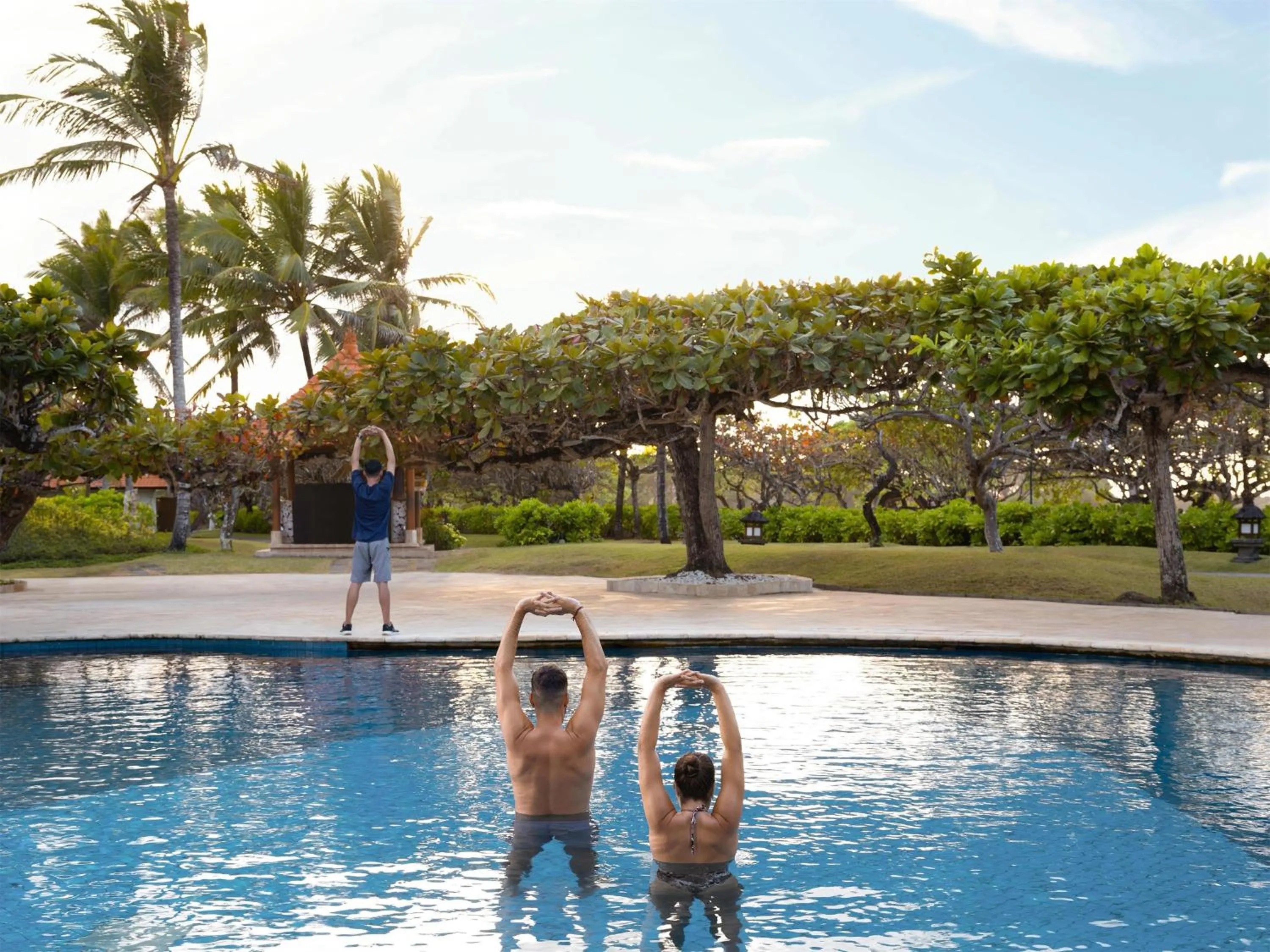 Swimming pool in Grand Hyatt Bali