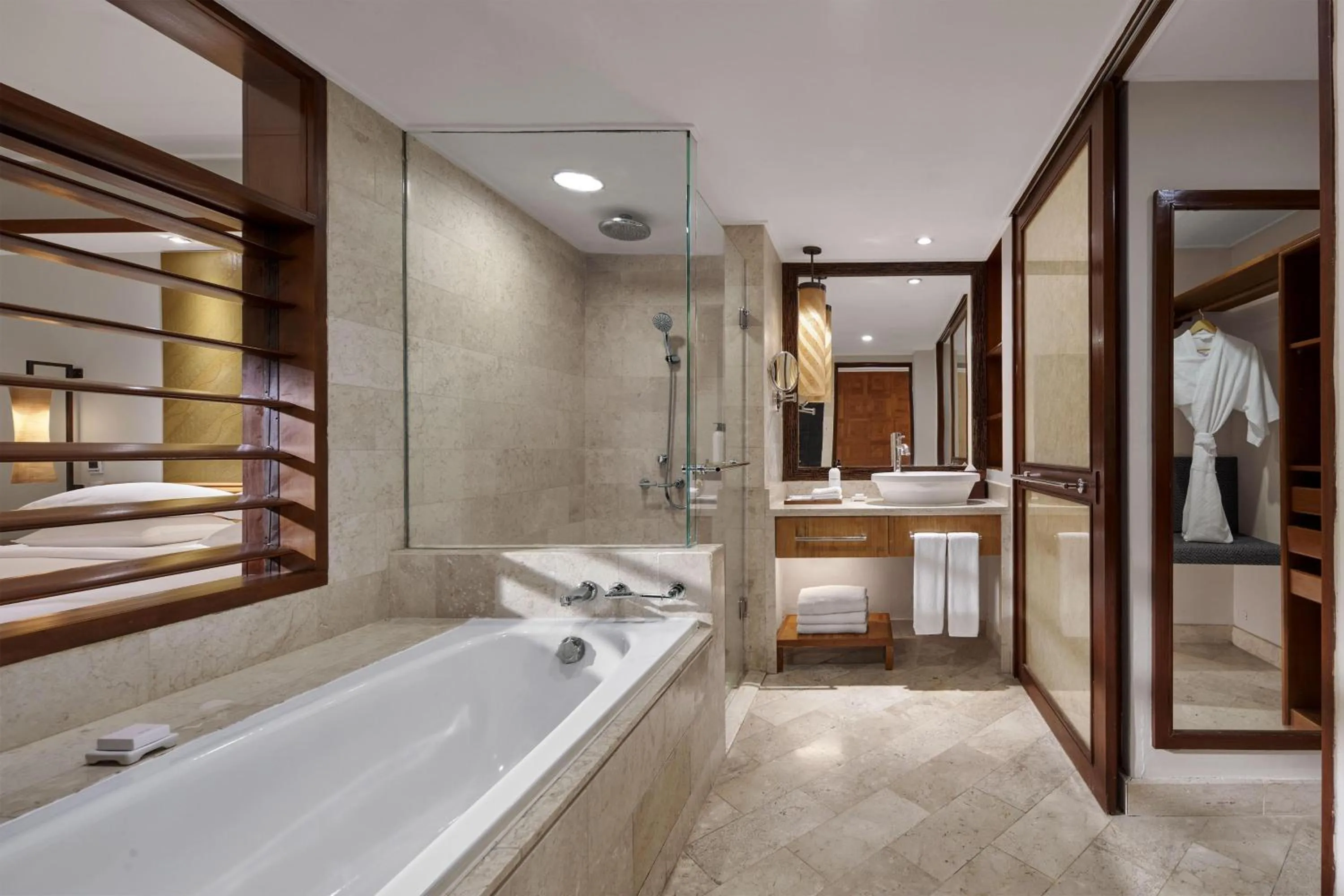 Bathroom in Grand Hyatt Bali