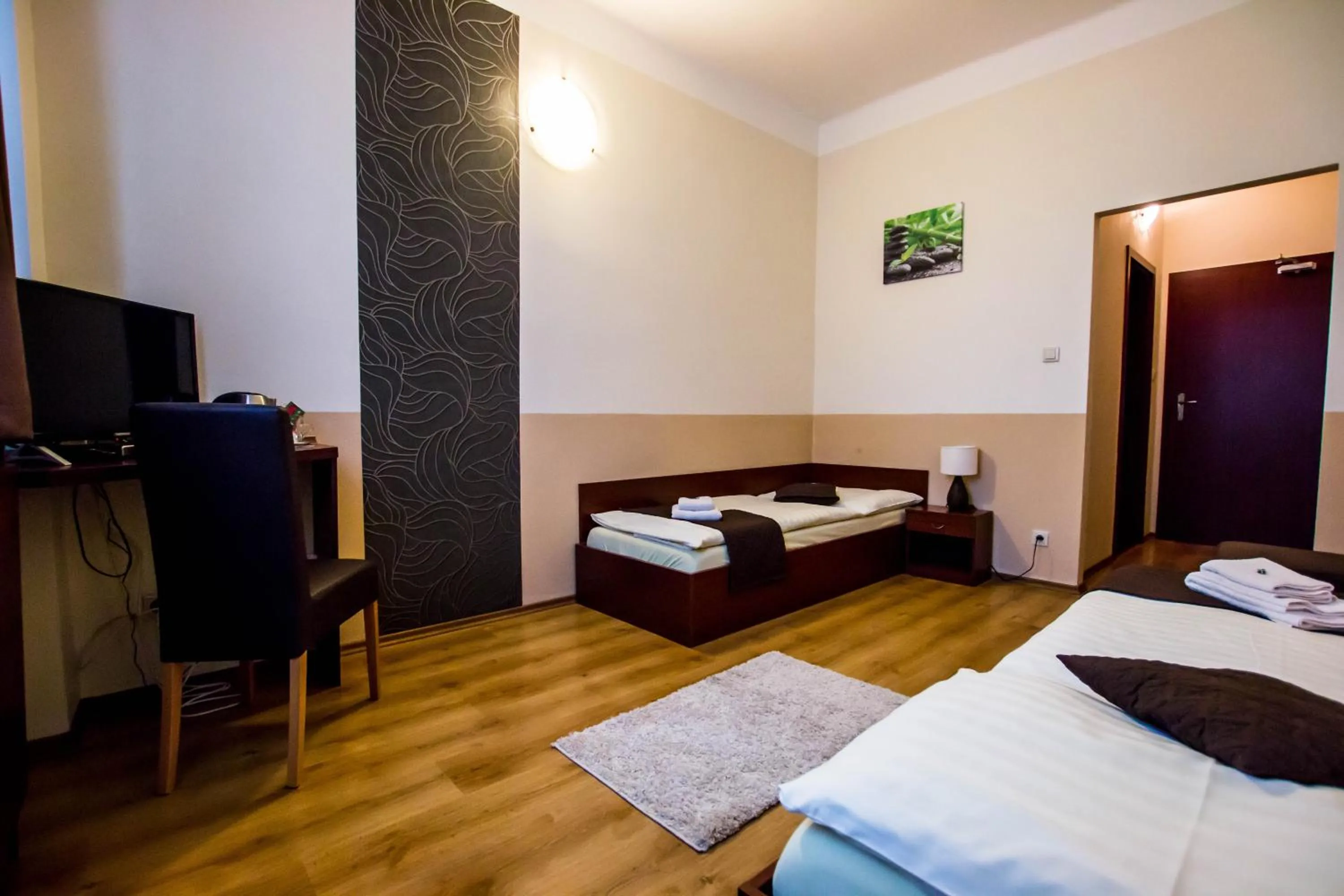 Bed in Penzion FIT - Contactless check in