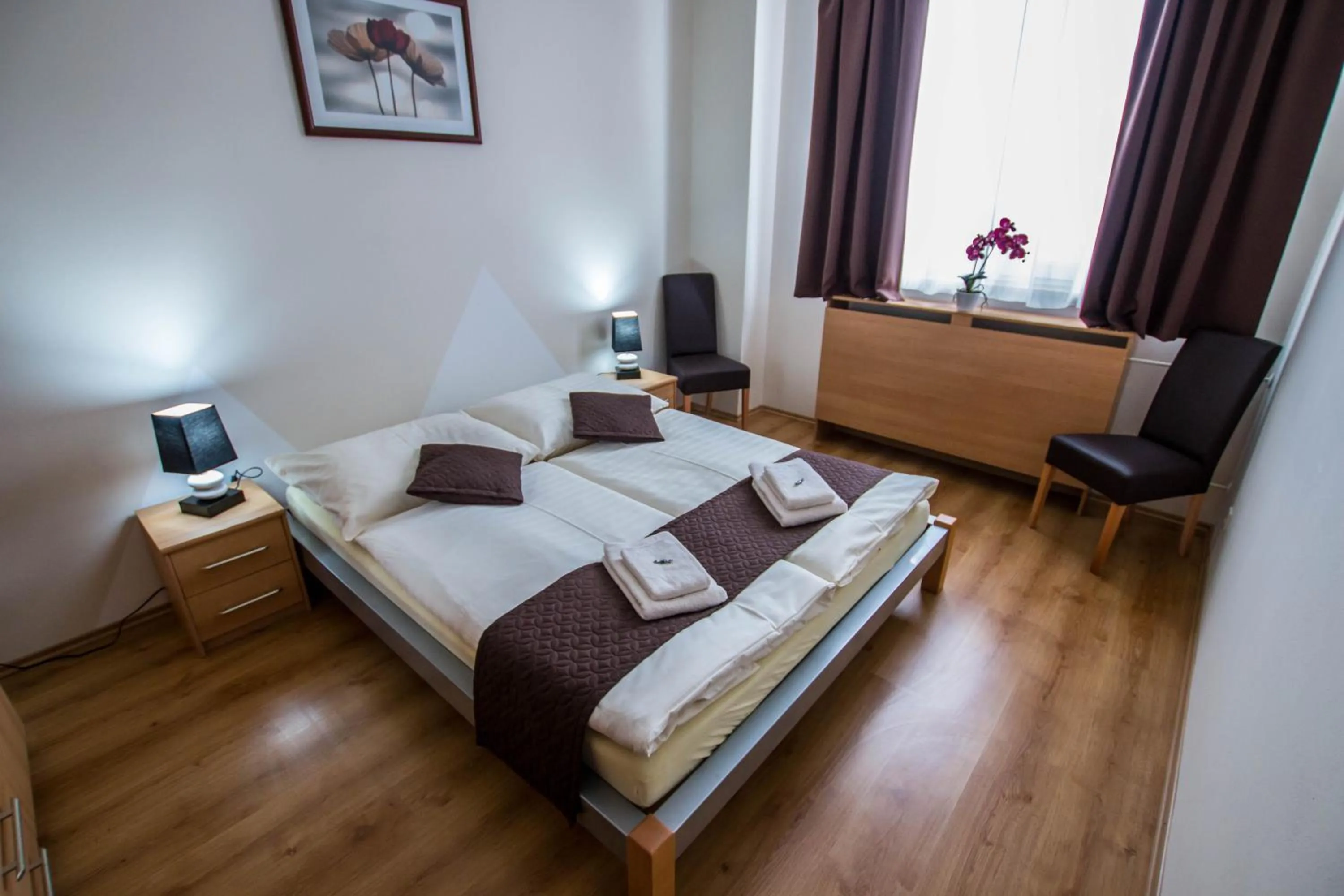 Bed in Penzion FIT - Contactless check in