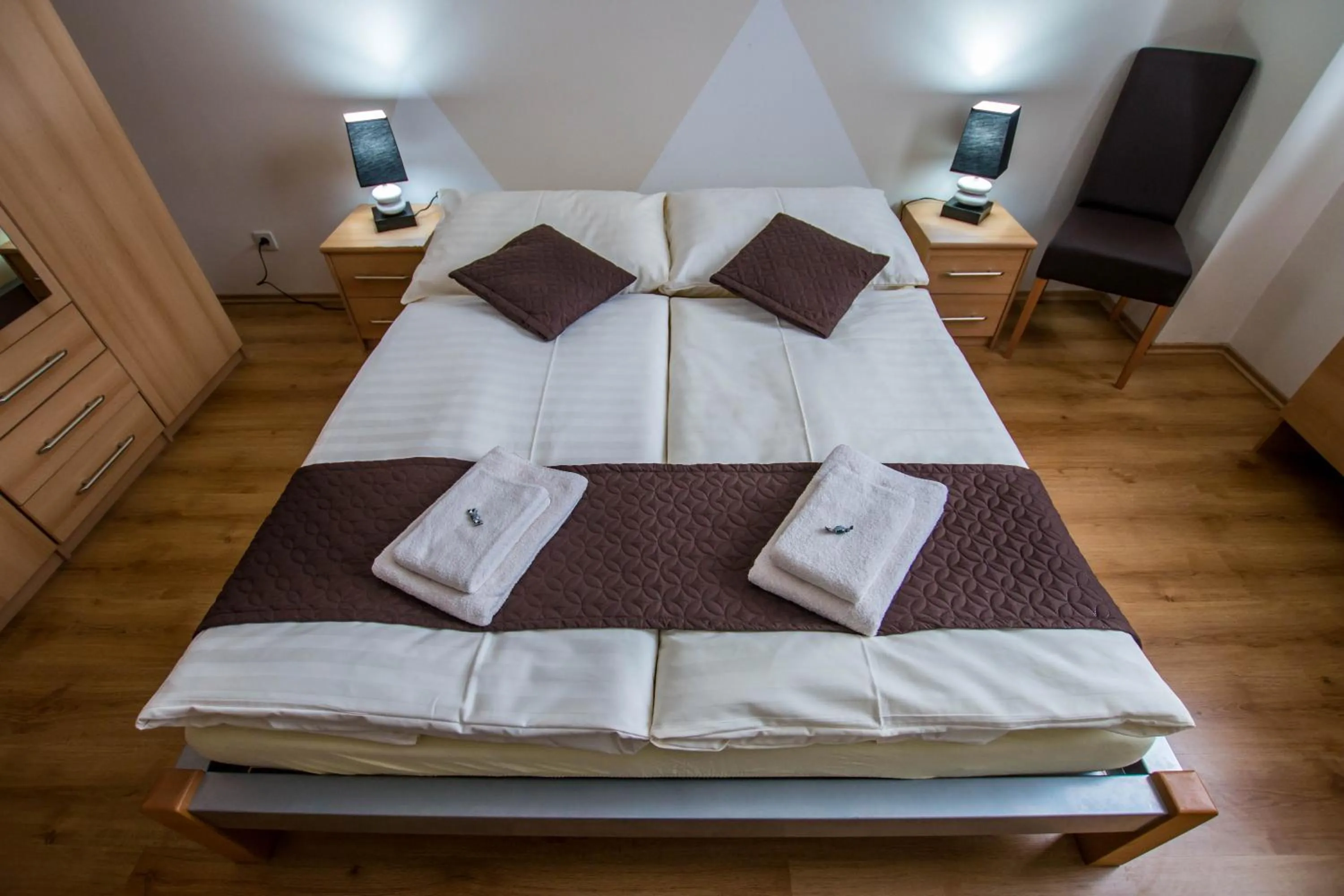 Bed in Penzion FIT - Contactless check in