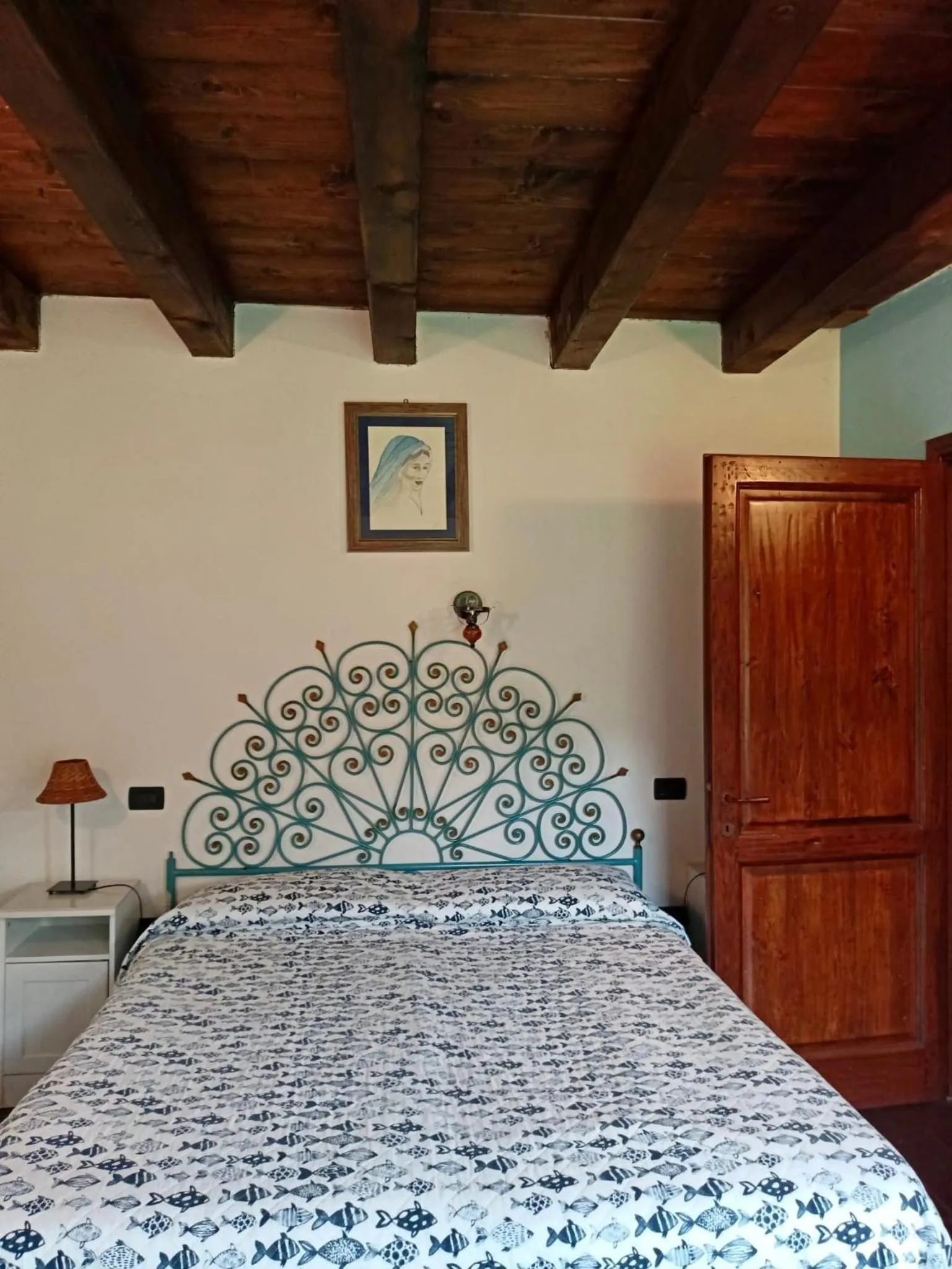 Bed in Le Petit Chateau