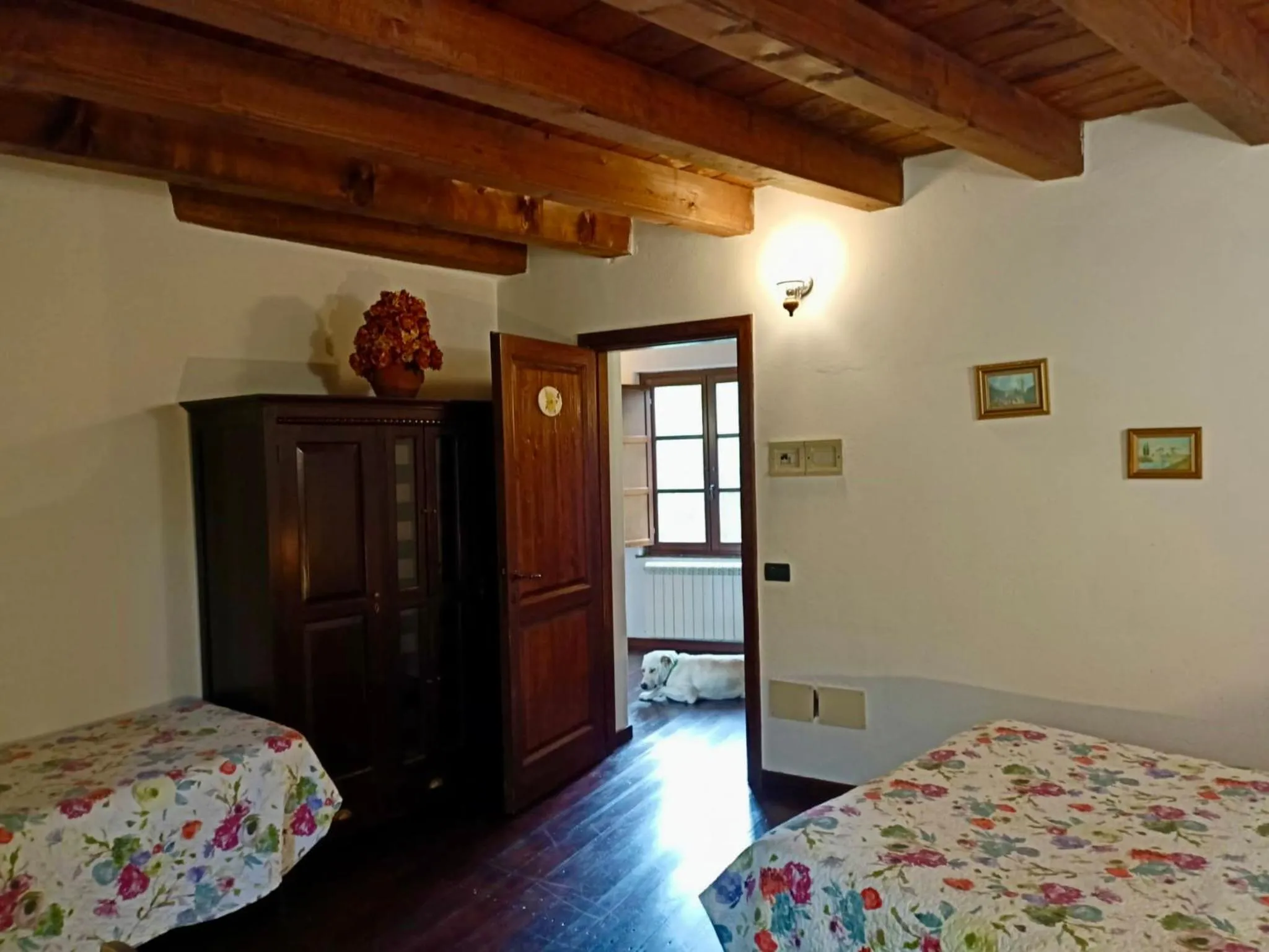 Bed in Le Petit Chateau