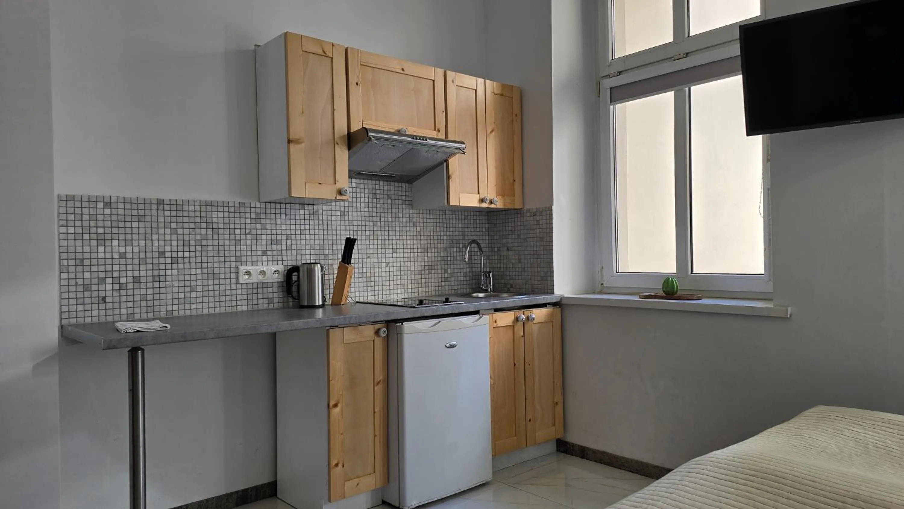 Kitchen or kitchenette in Apartamenty Velvet