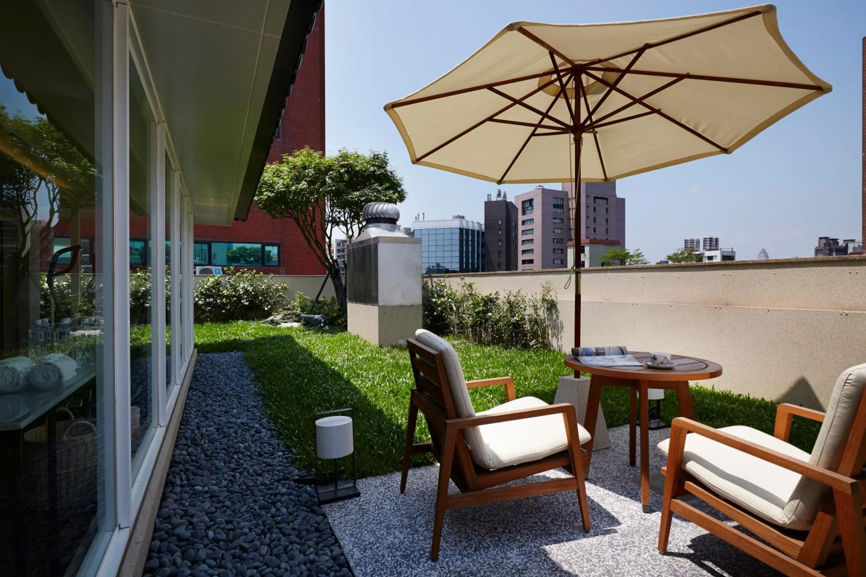 Garden in Taipei Fullerton Hotel-Maison North