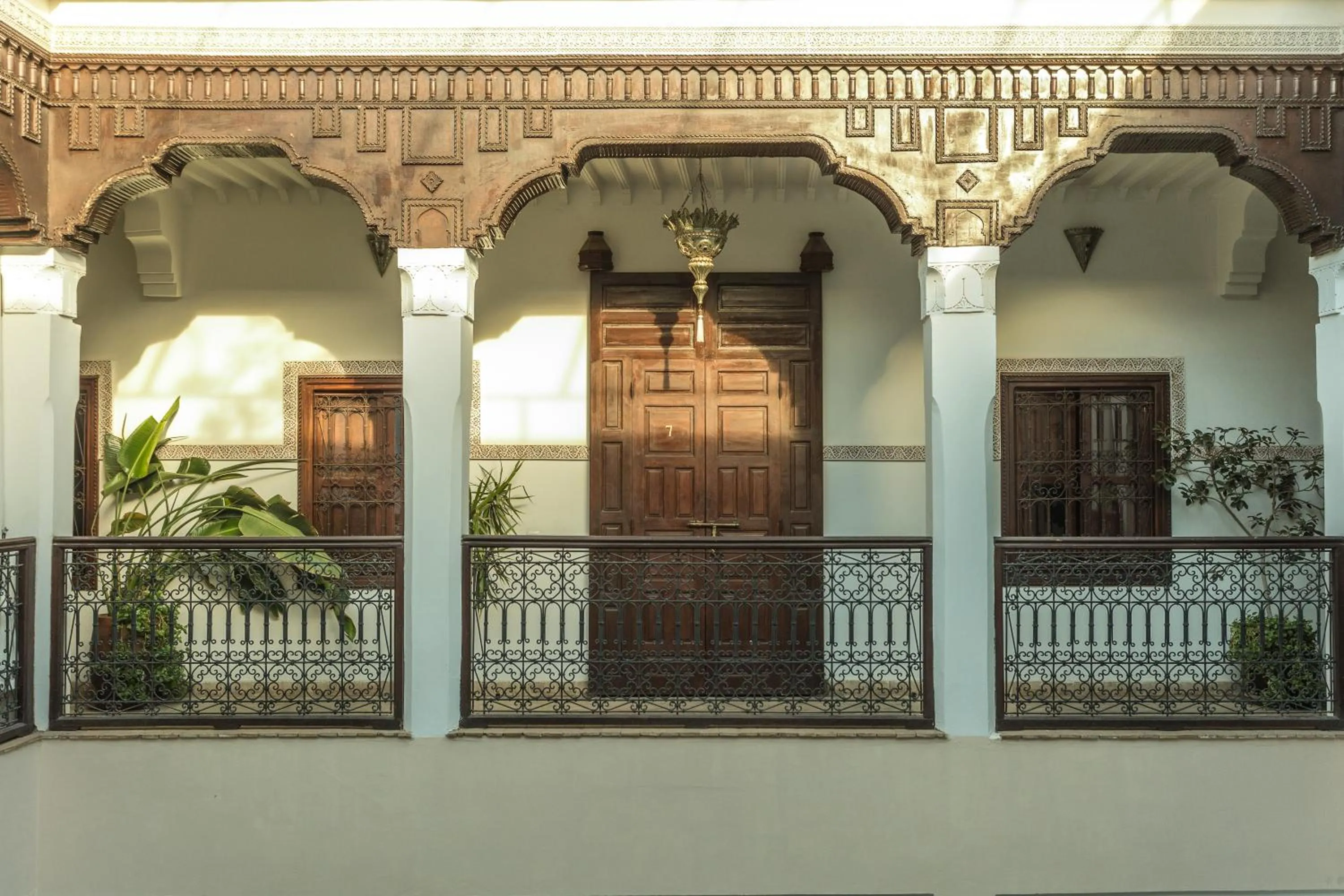 Balcony/Terrace in Riad Nasreen