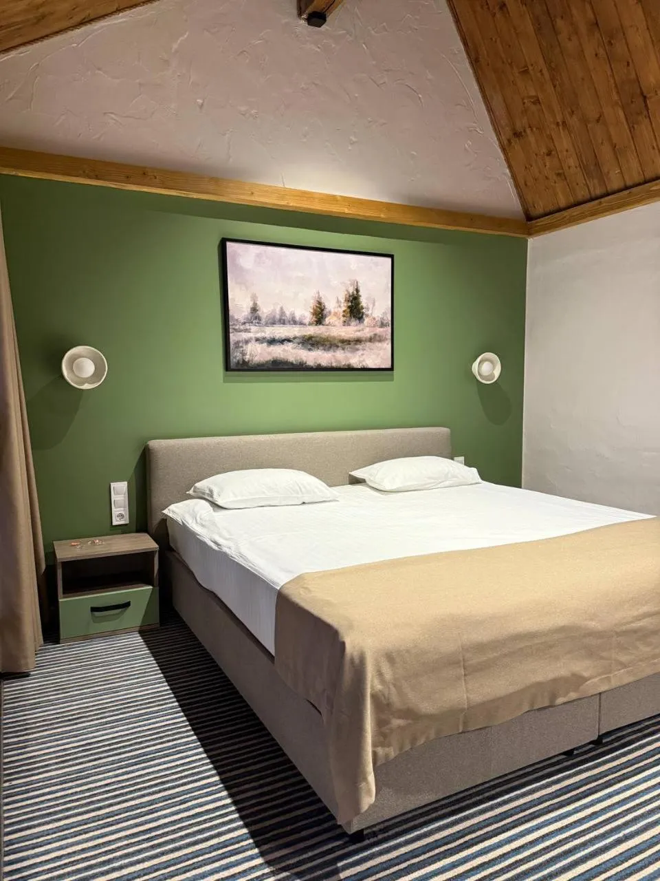 Bed in Drevny Grad Park-hotel