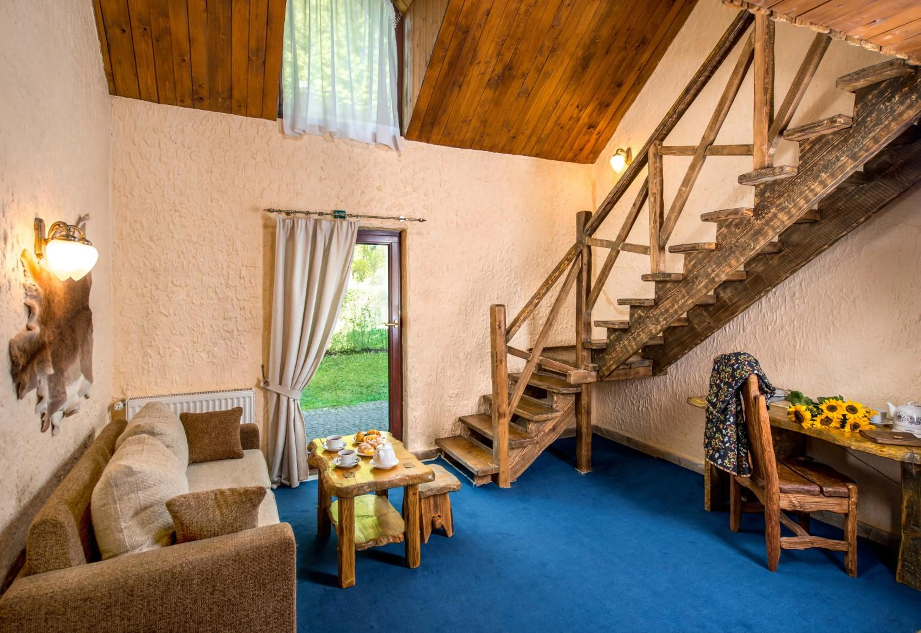 Living room in Drevny Grad Park-hotel