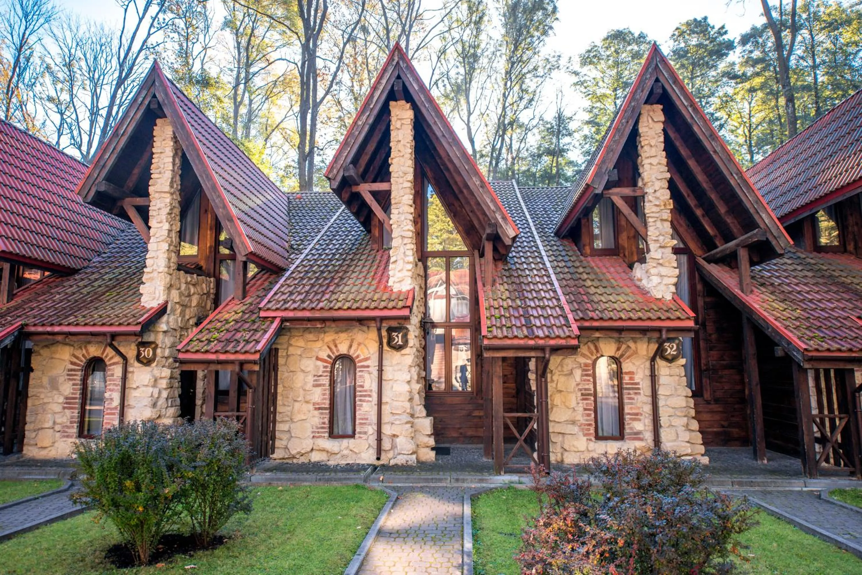 Facade/entrance in Drevny Grad Park-hotel