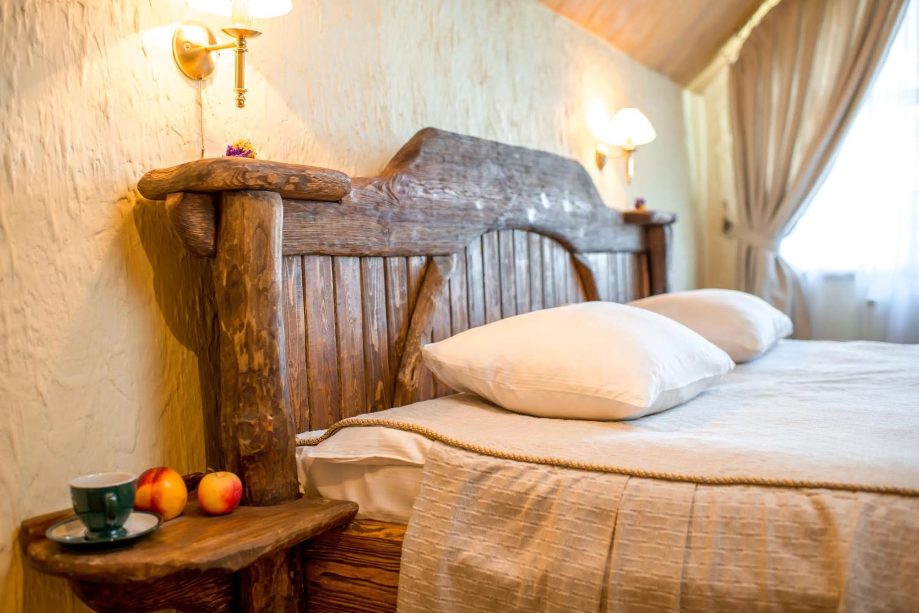 Bedroom, Bed in Drevny Grad Park-hotel