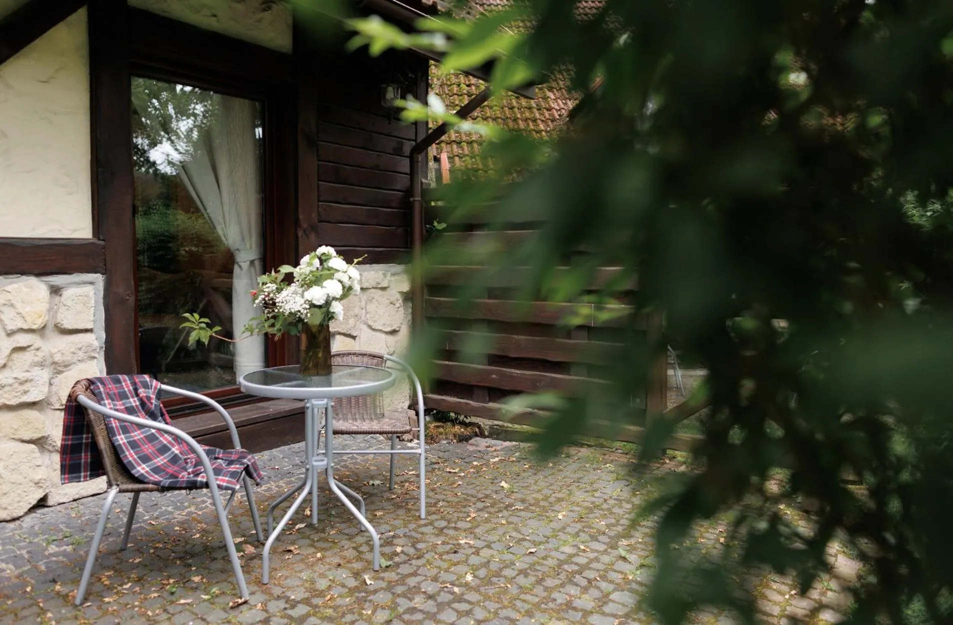 Patio in Drevny Grad Park-hotel
