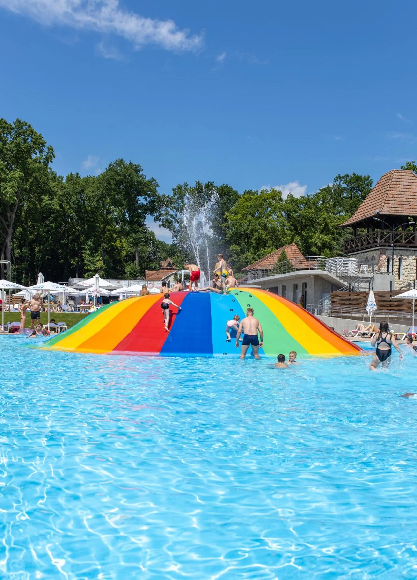 Property building in Drevny Grad Park-hotel