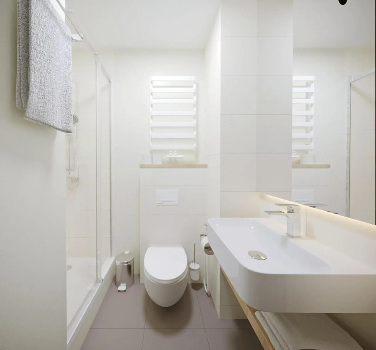 Shower in Drevny Grad Park-hotel