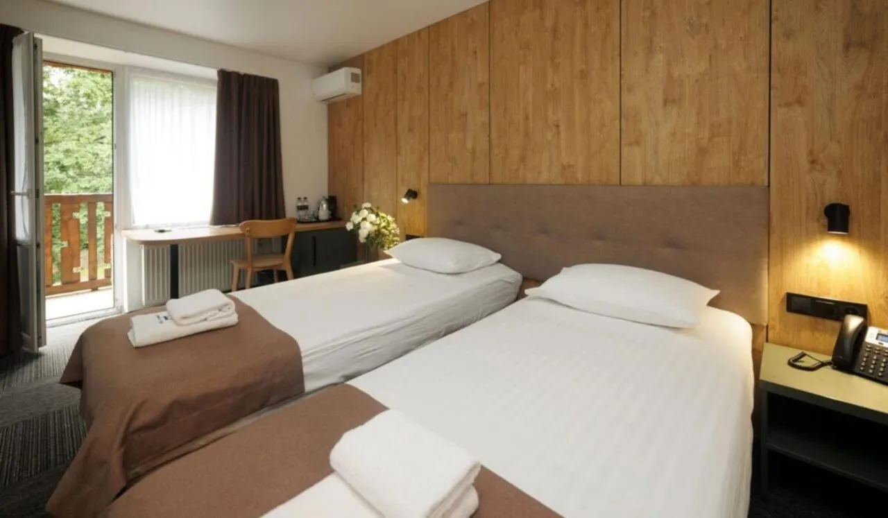 Bed in Drevny Grad Park-hotel