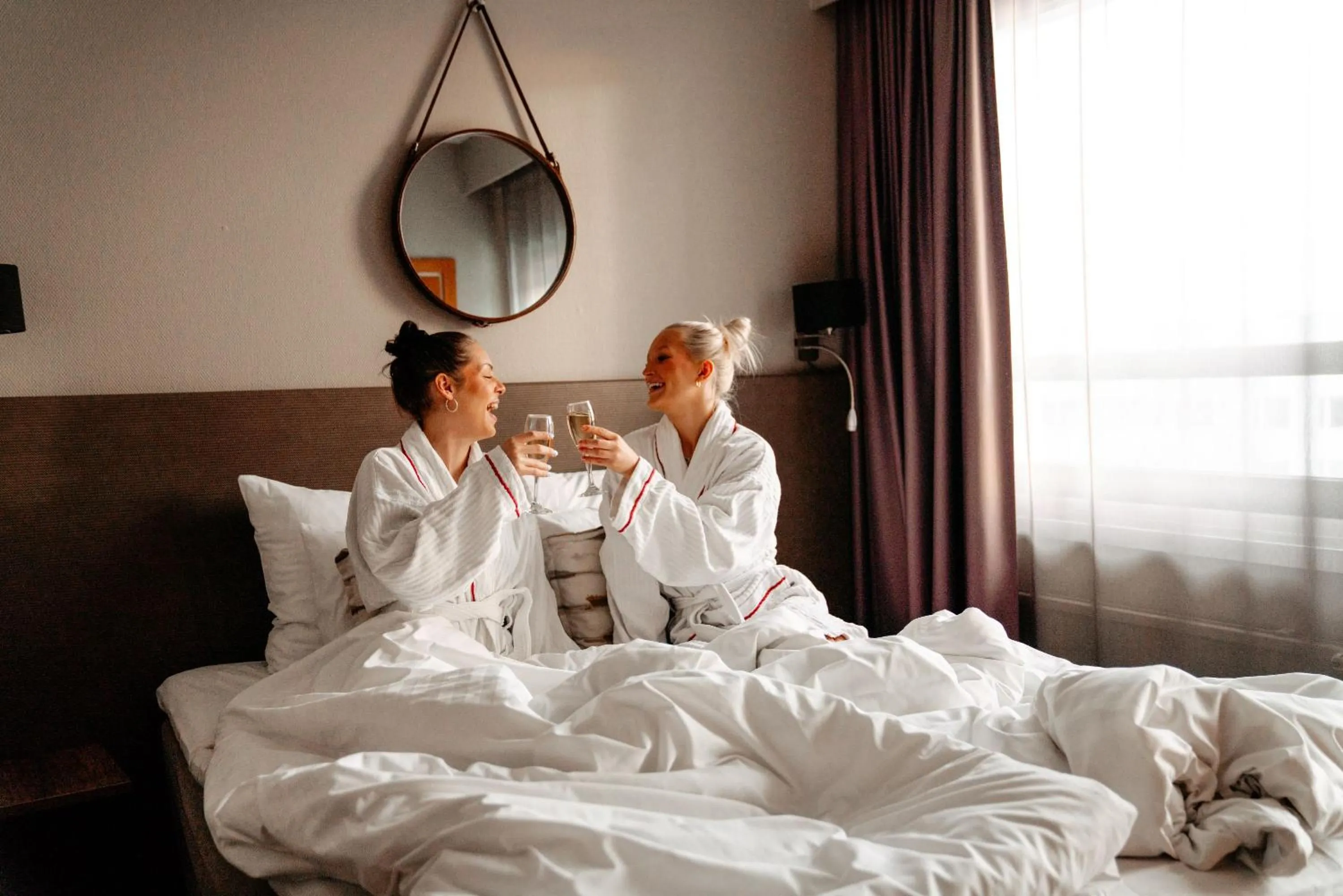 People, Bed in Original Sokos Hotel Rikala Salo