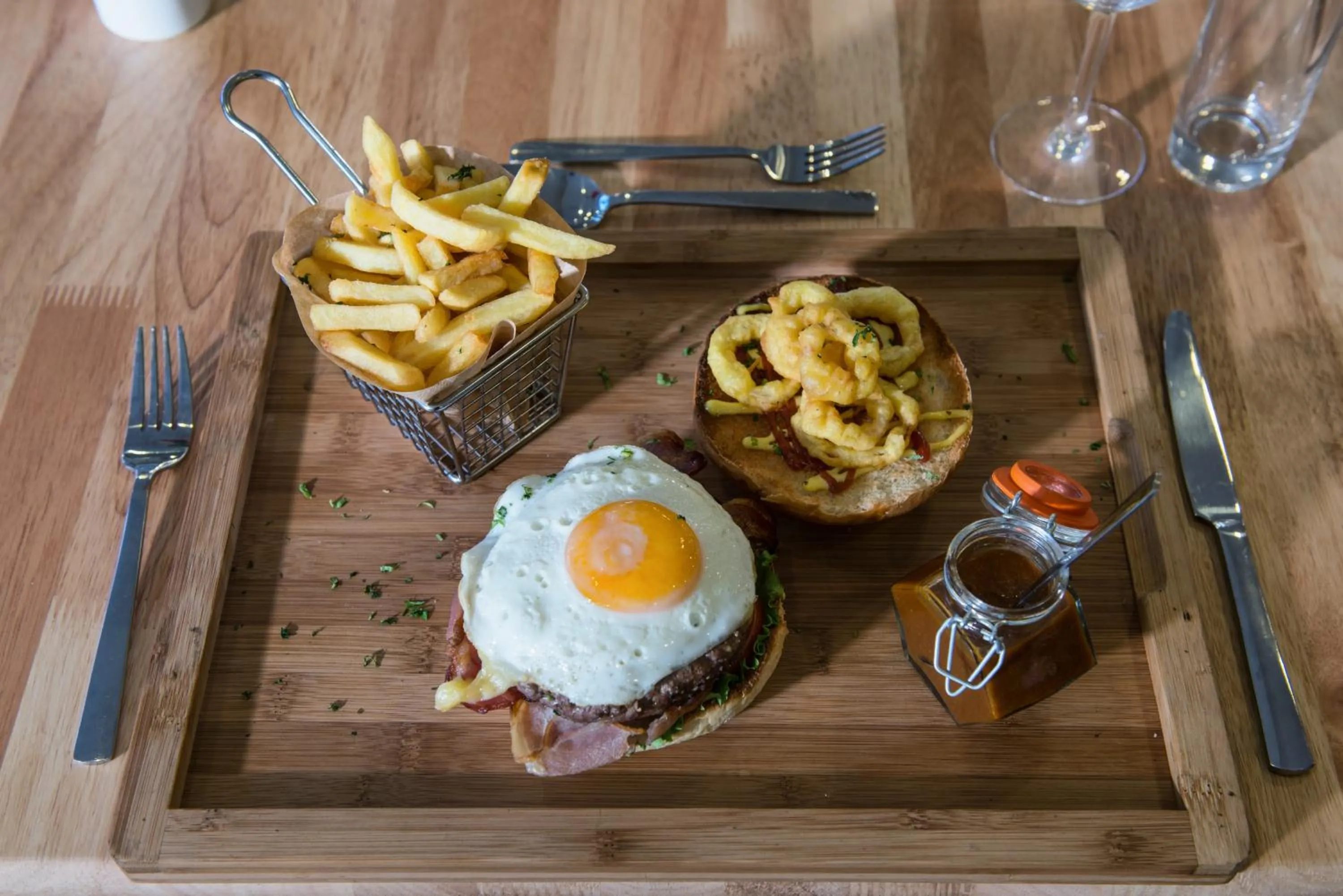 Food close-up in The Farmington Hotel
