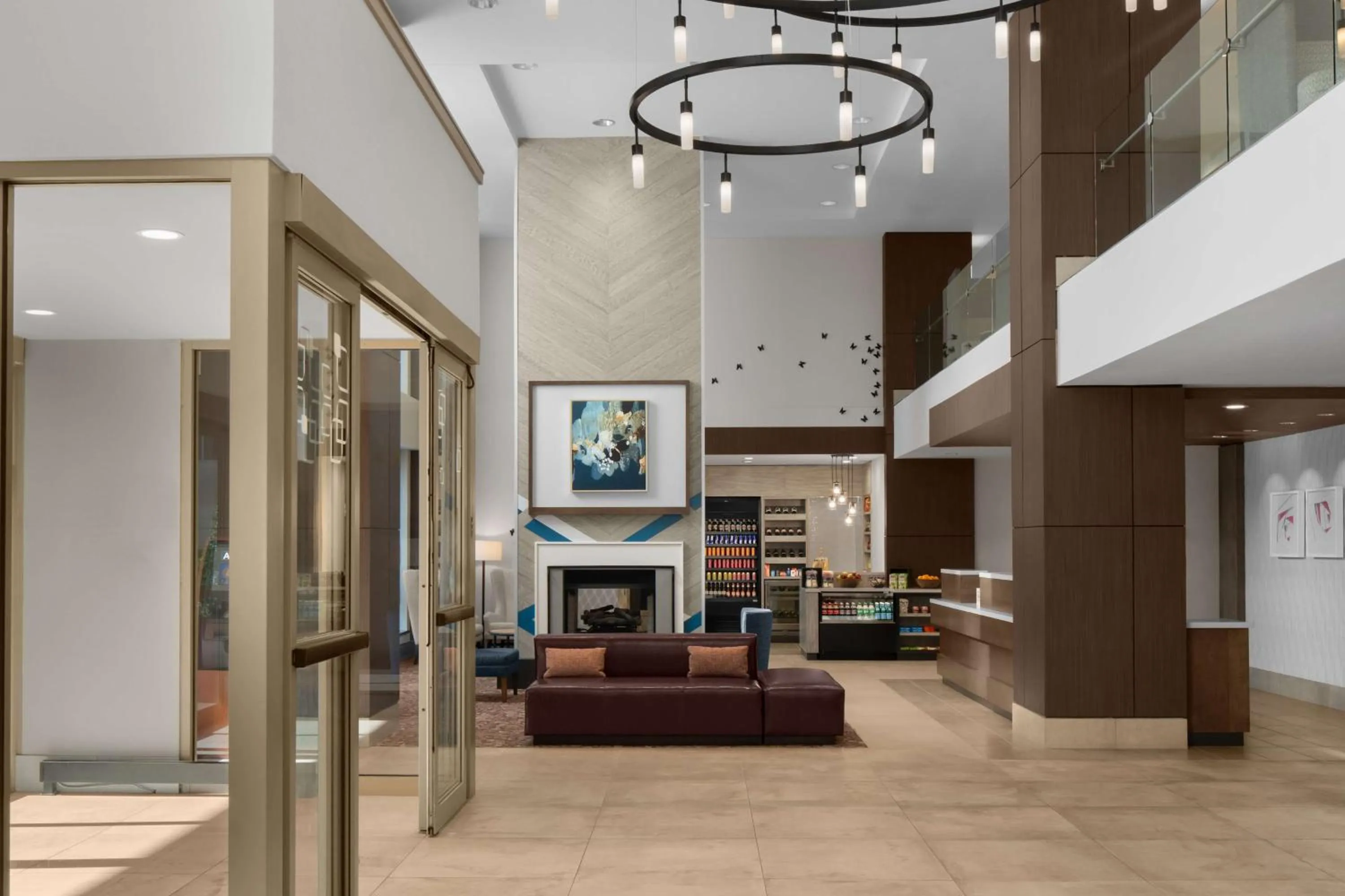Lobby or reception in Hilton Garden Inn Bethesda Downtown