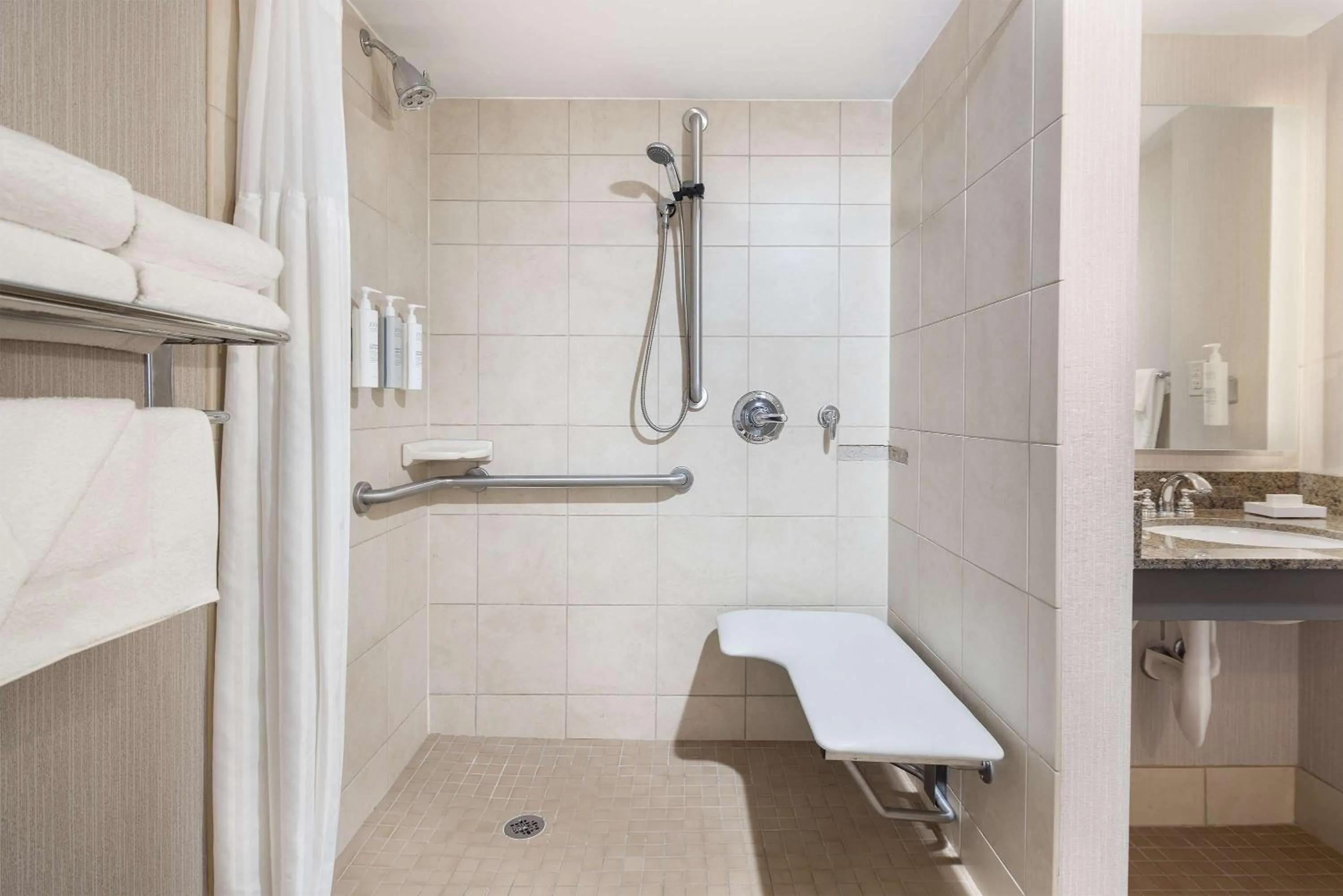 Bathroom in Hilton Garden Inn Bethesda Downtown