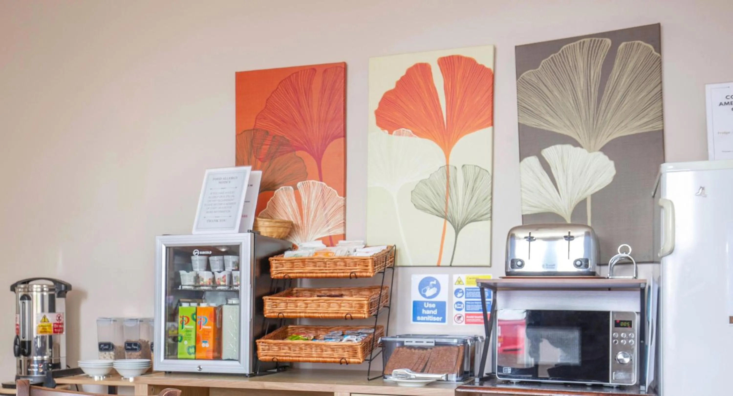 Seating area in Marlborough Hotel