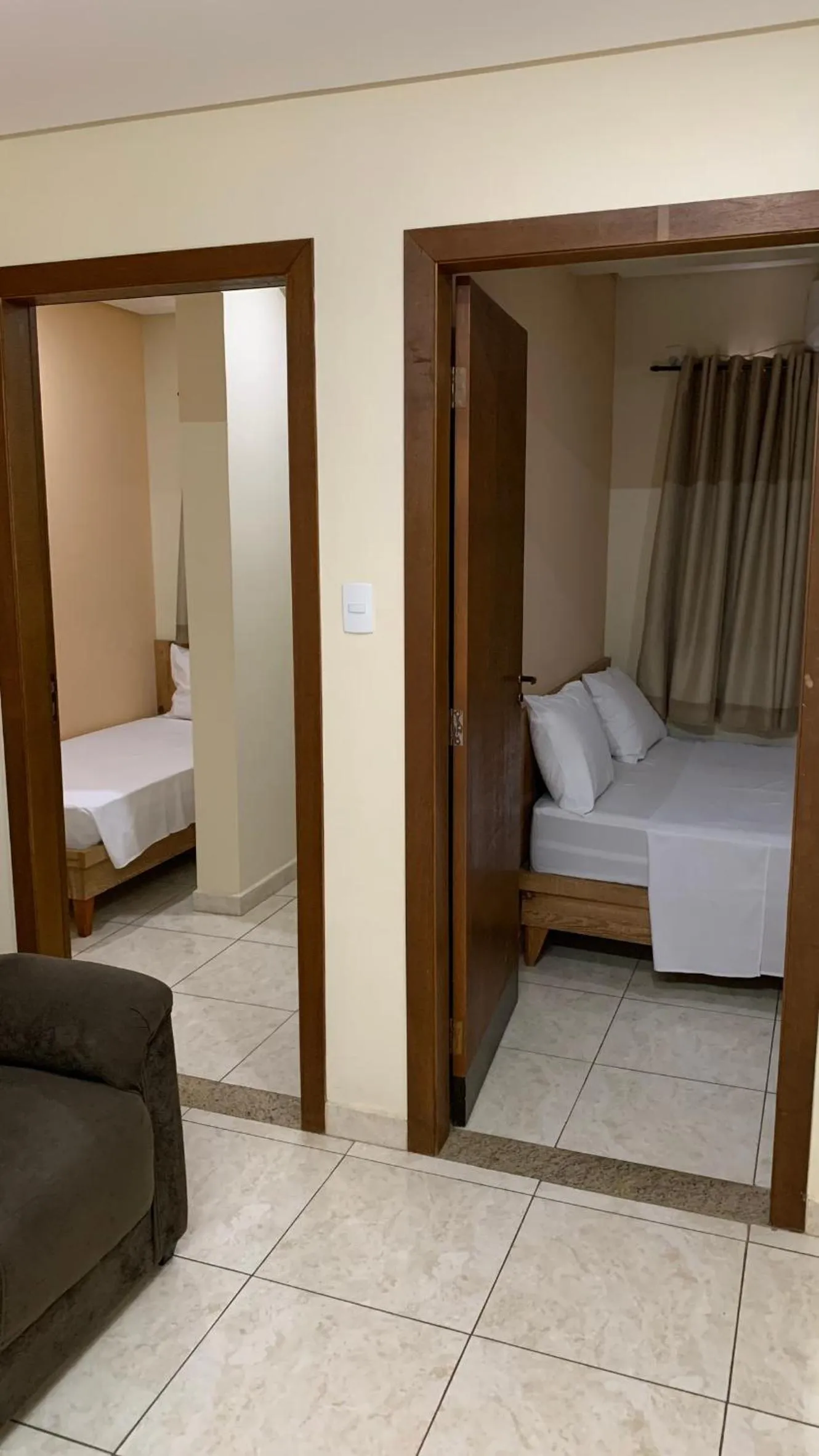 Bed in Infinity Hotel