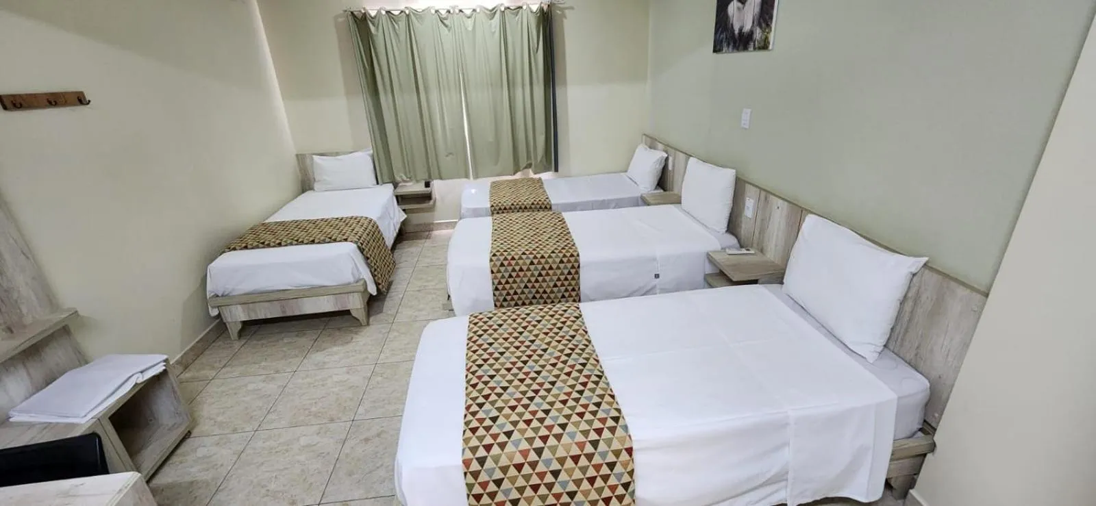 Bed in Infinity Hotel