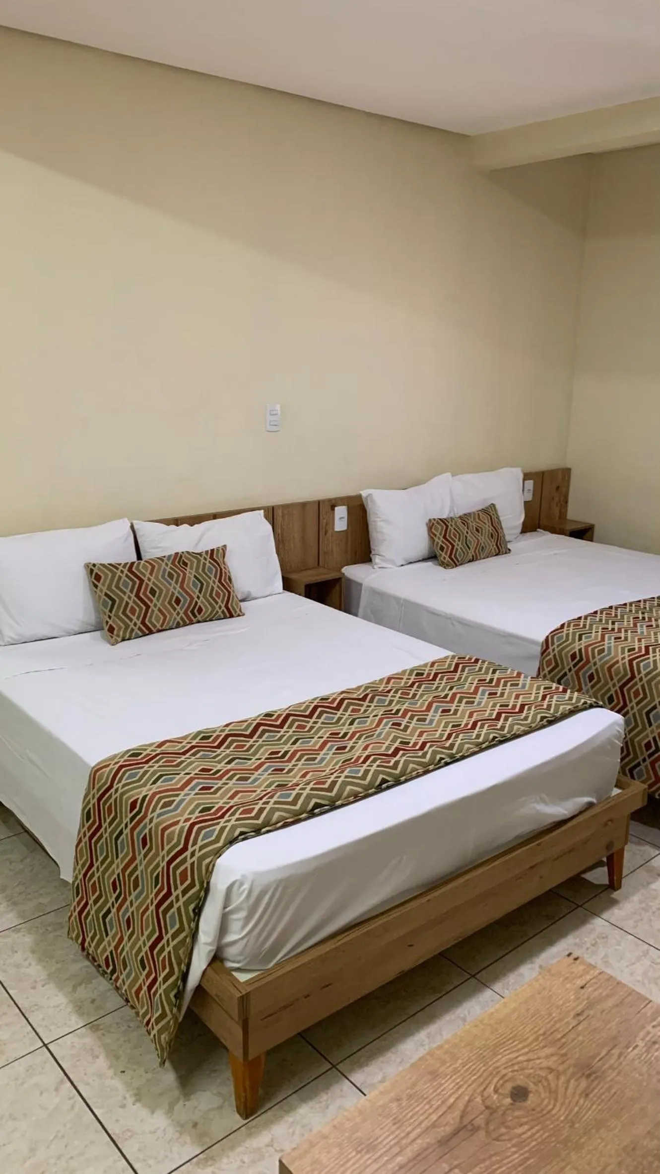 Bed in Infinity Hotel