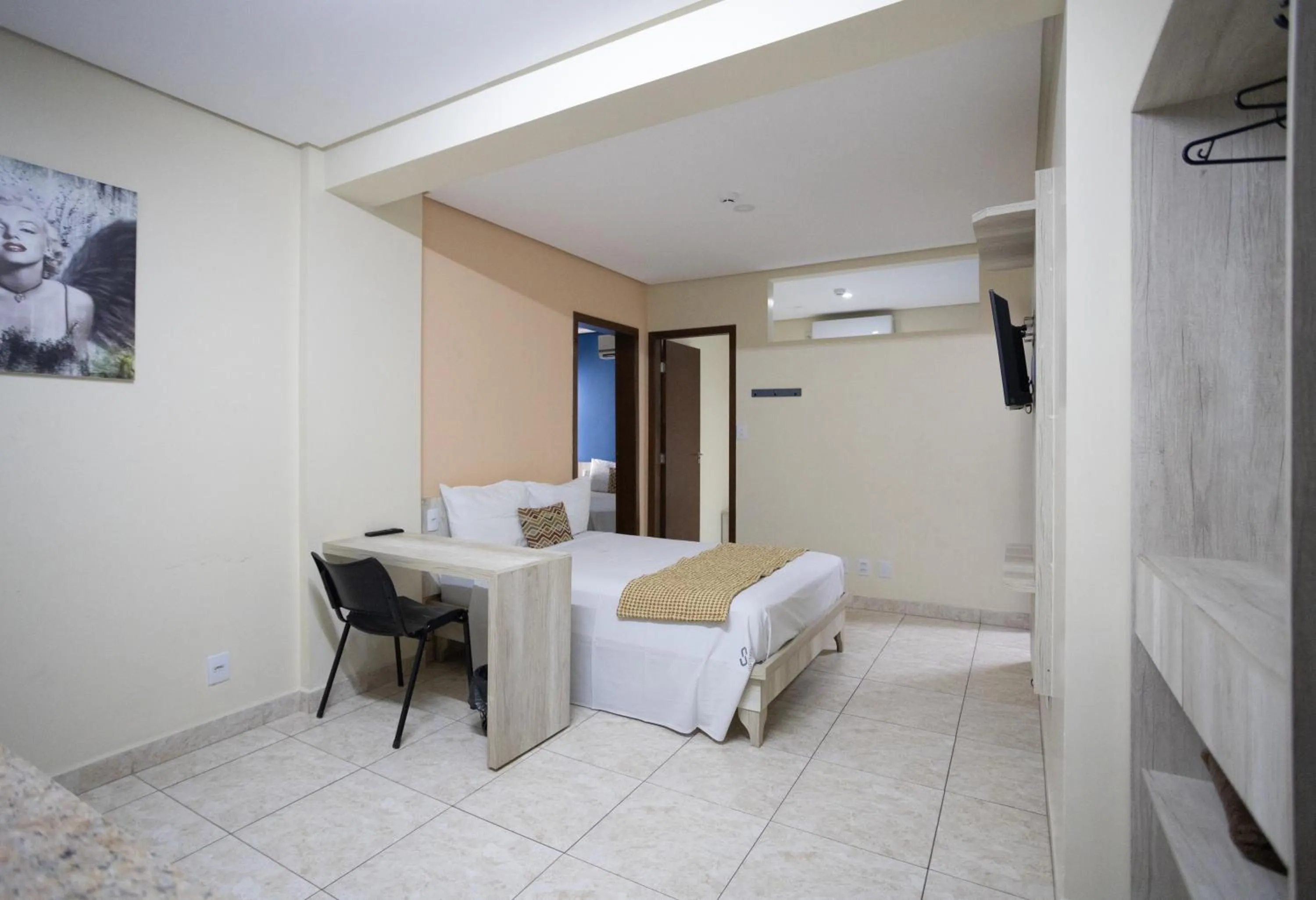 Bed in Infinity Hotel