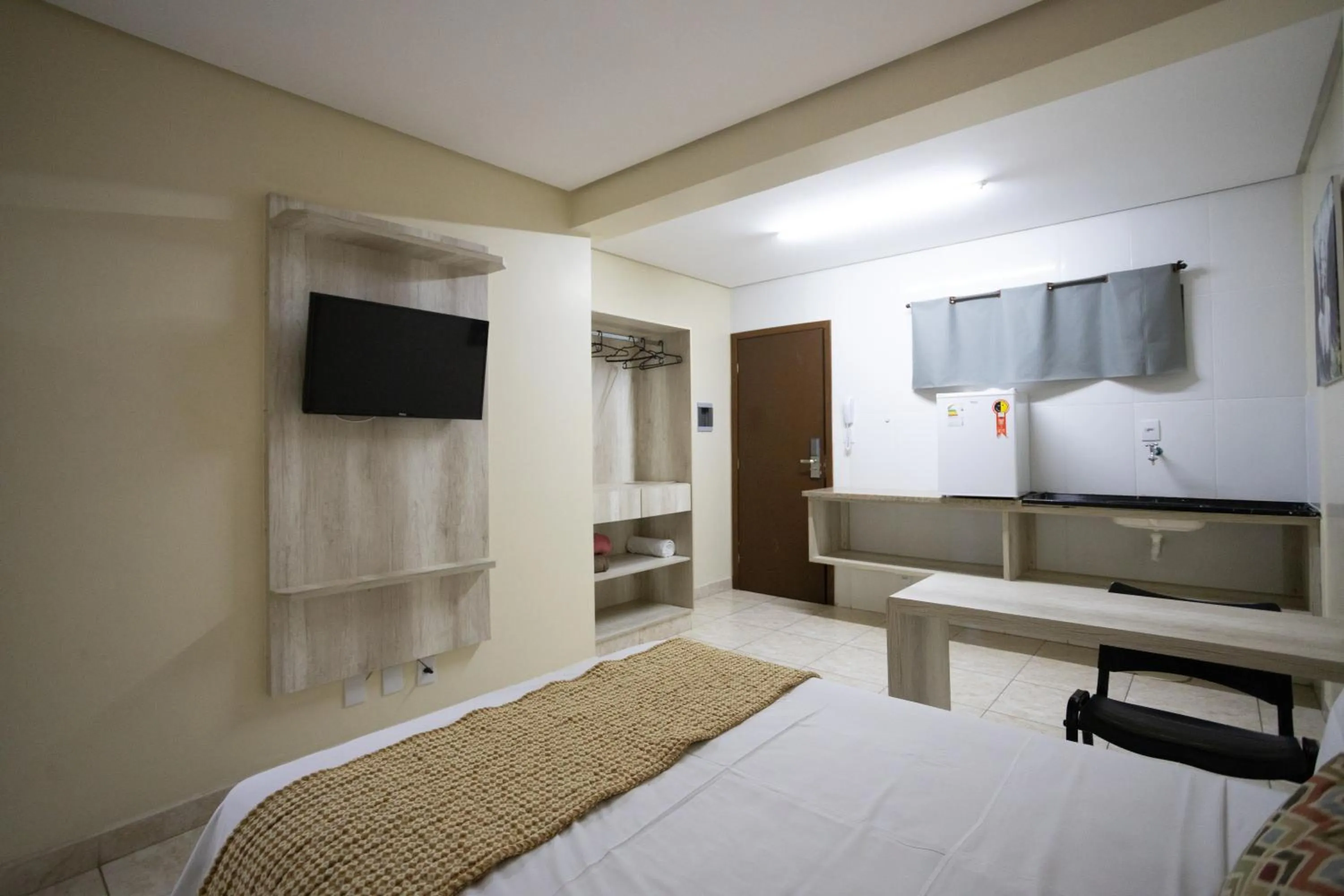 Bed in Infinity Hotel