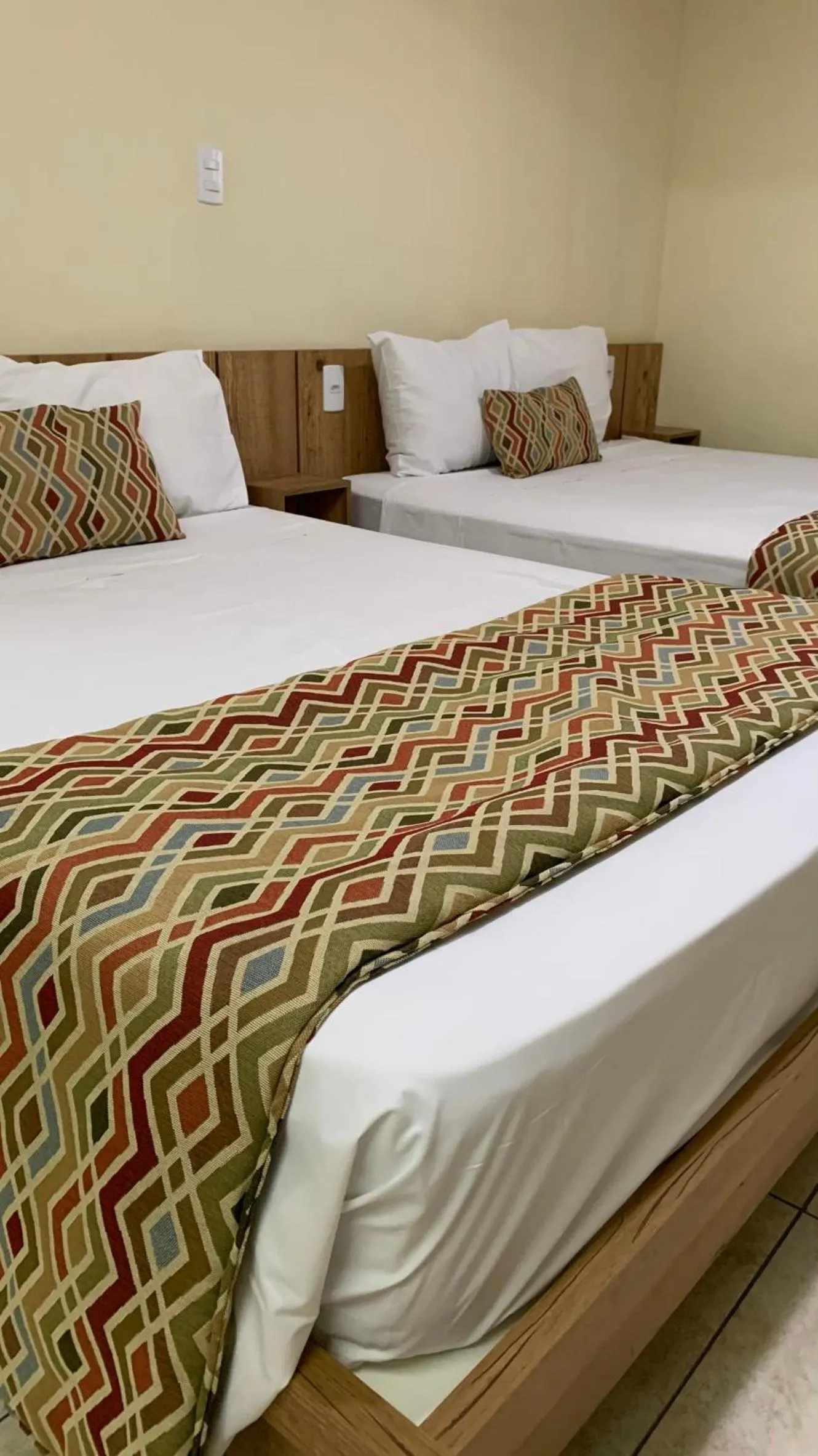 Bed in Infinity Hotel