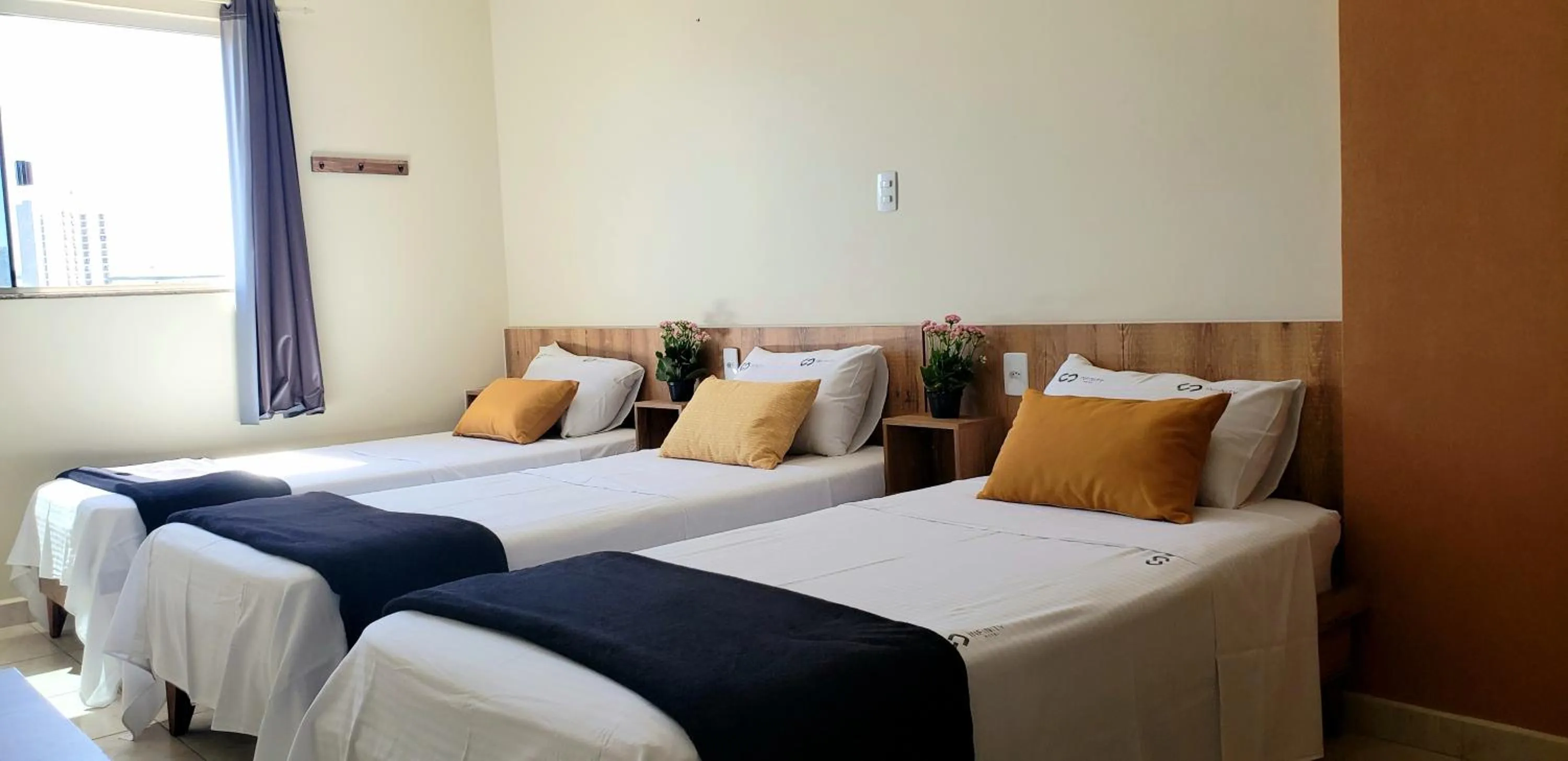 Bed in Infinity Hotel