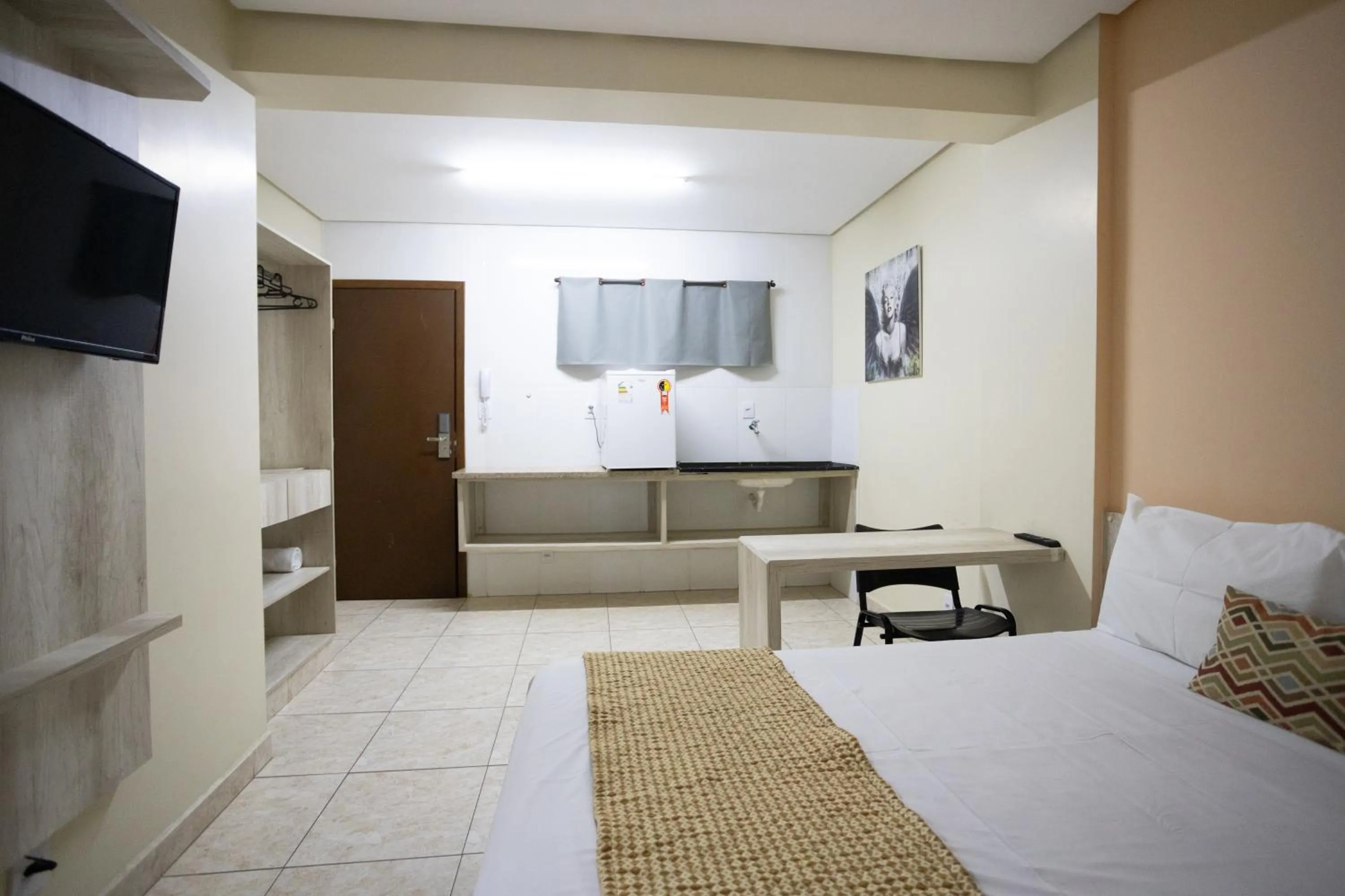 Bed in Infinity Hotel