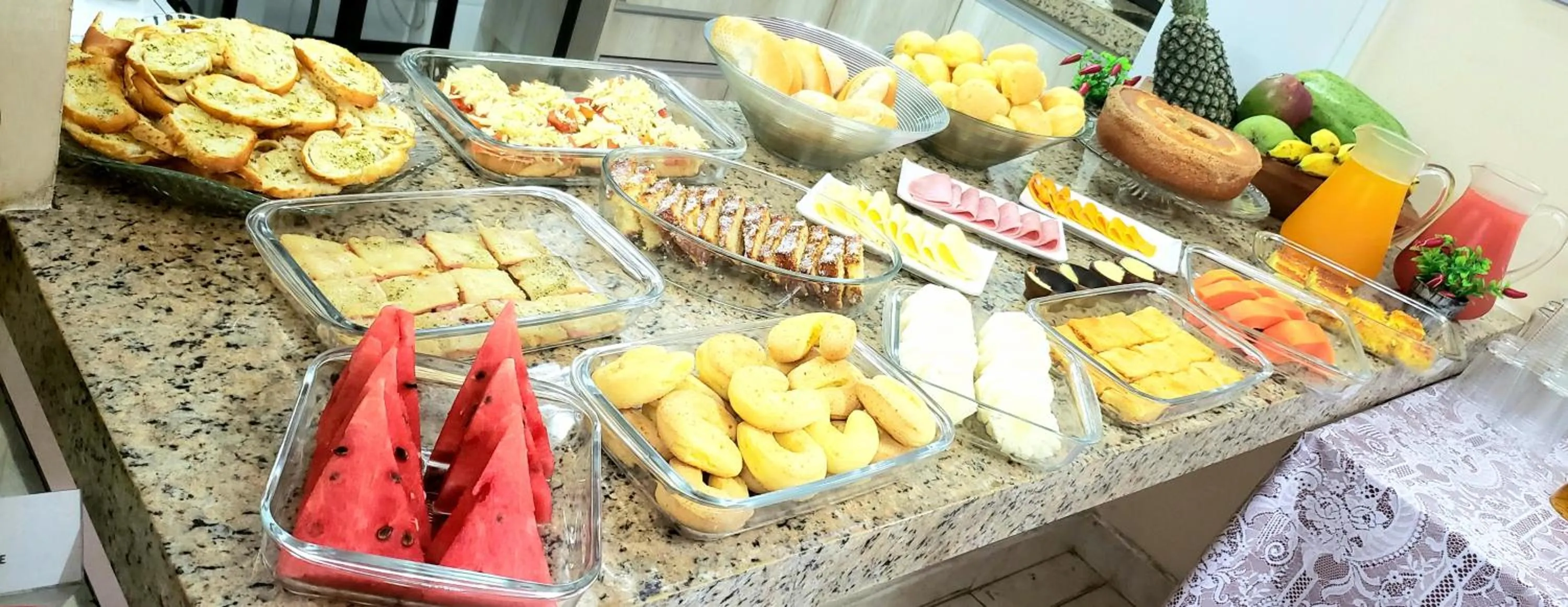 Breakfast in Infinity Hotel