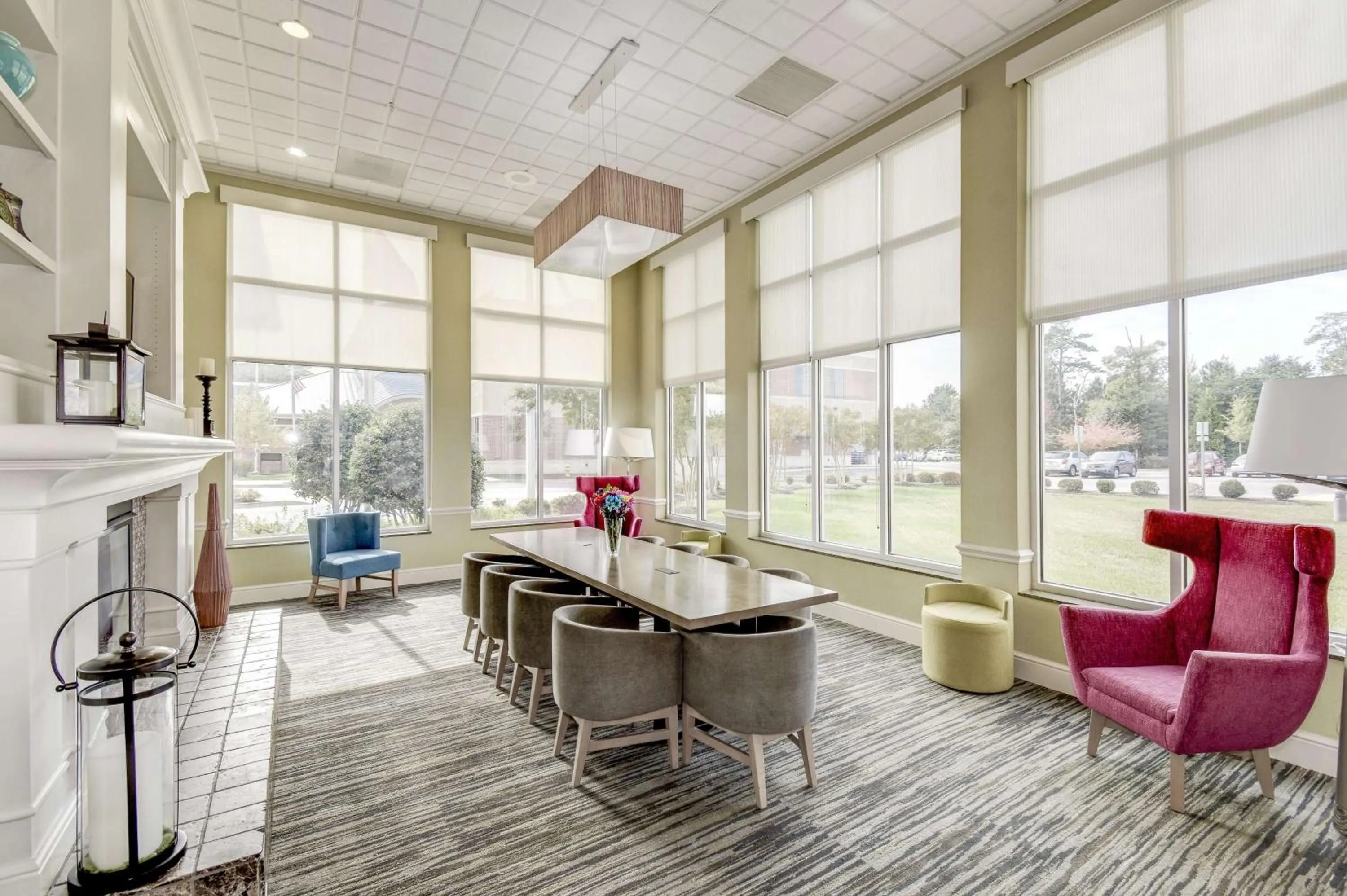 Lobby or reception in Hilton Garden Inn Waldorf