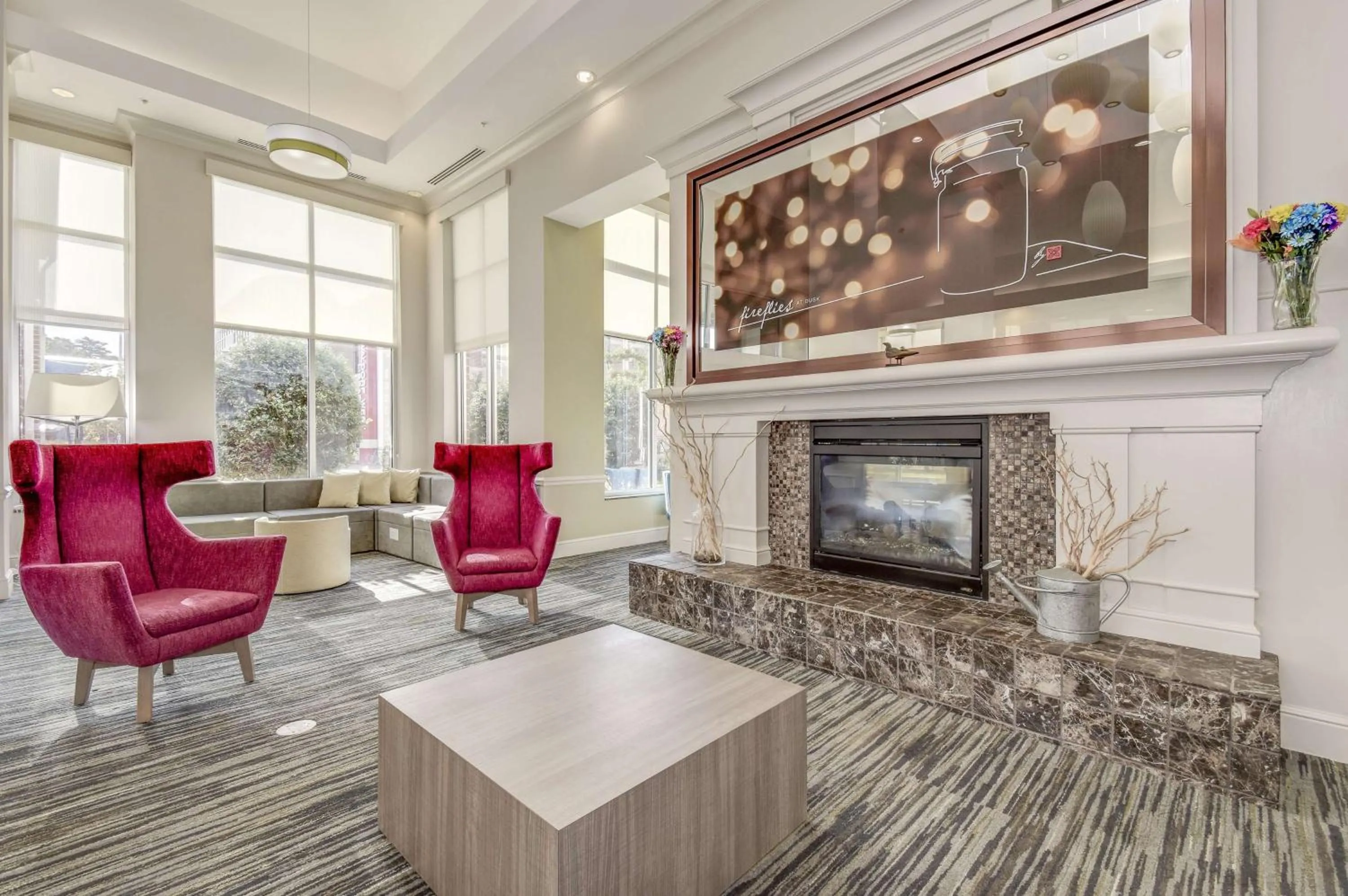 Lobby or reception in Hilton Garden Inn Waldorf