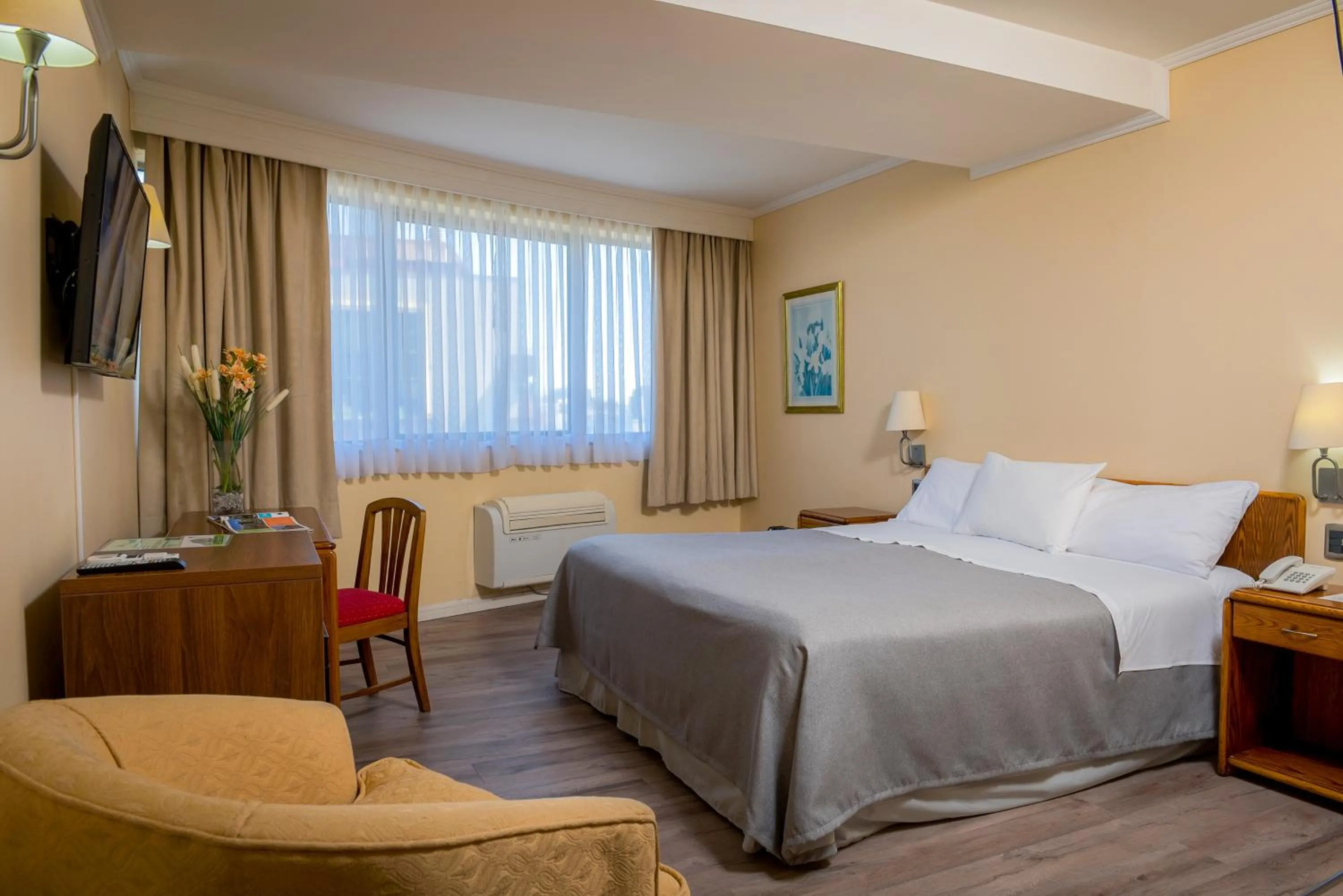 Bed in Hotel Diego de Almagro Concepción