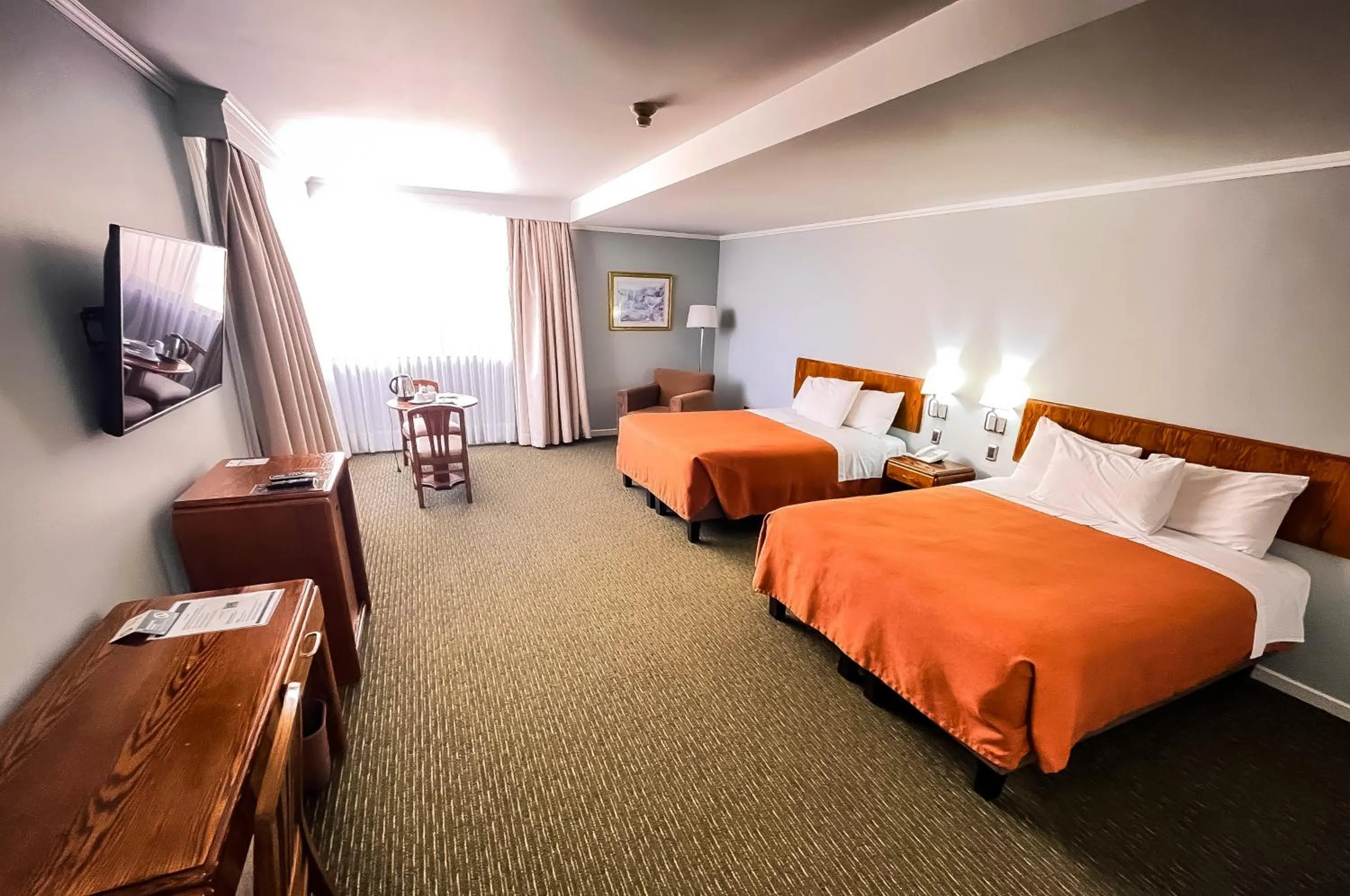 Bed in Hotel Diego de Almagro Concepción