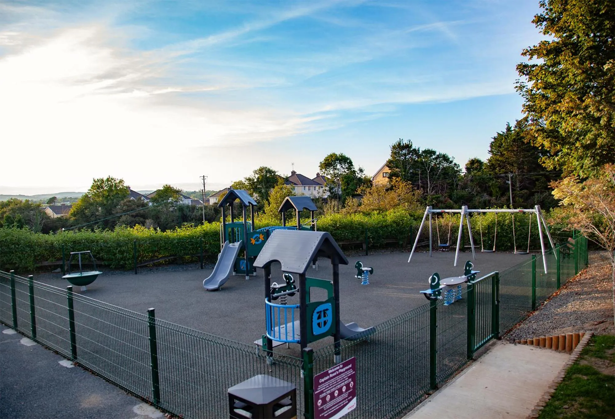 Children play ground in Brandon House Hotel
