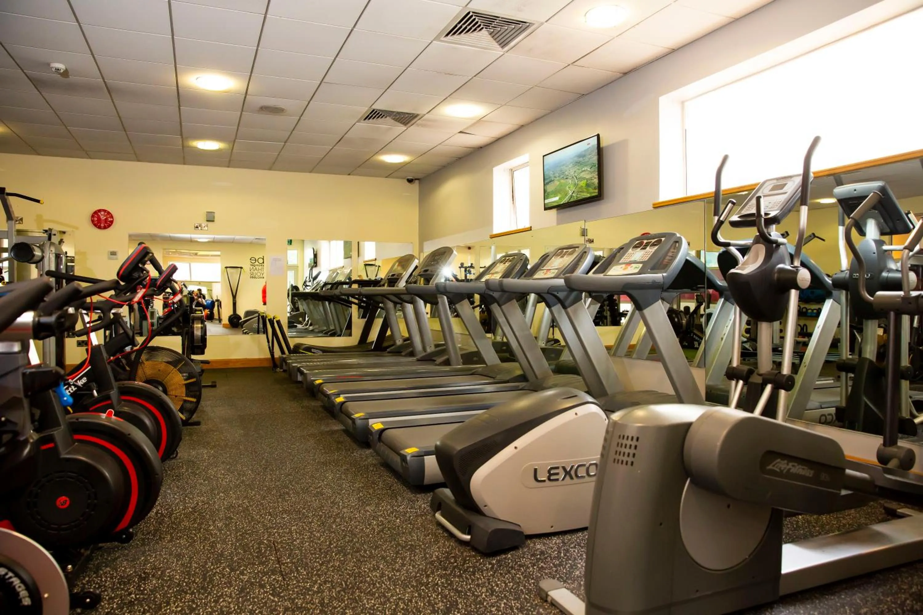 Fitness centre/facilities in Brandon House Hotel