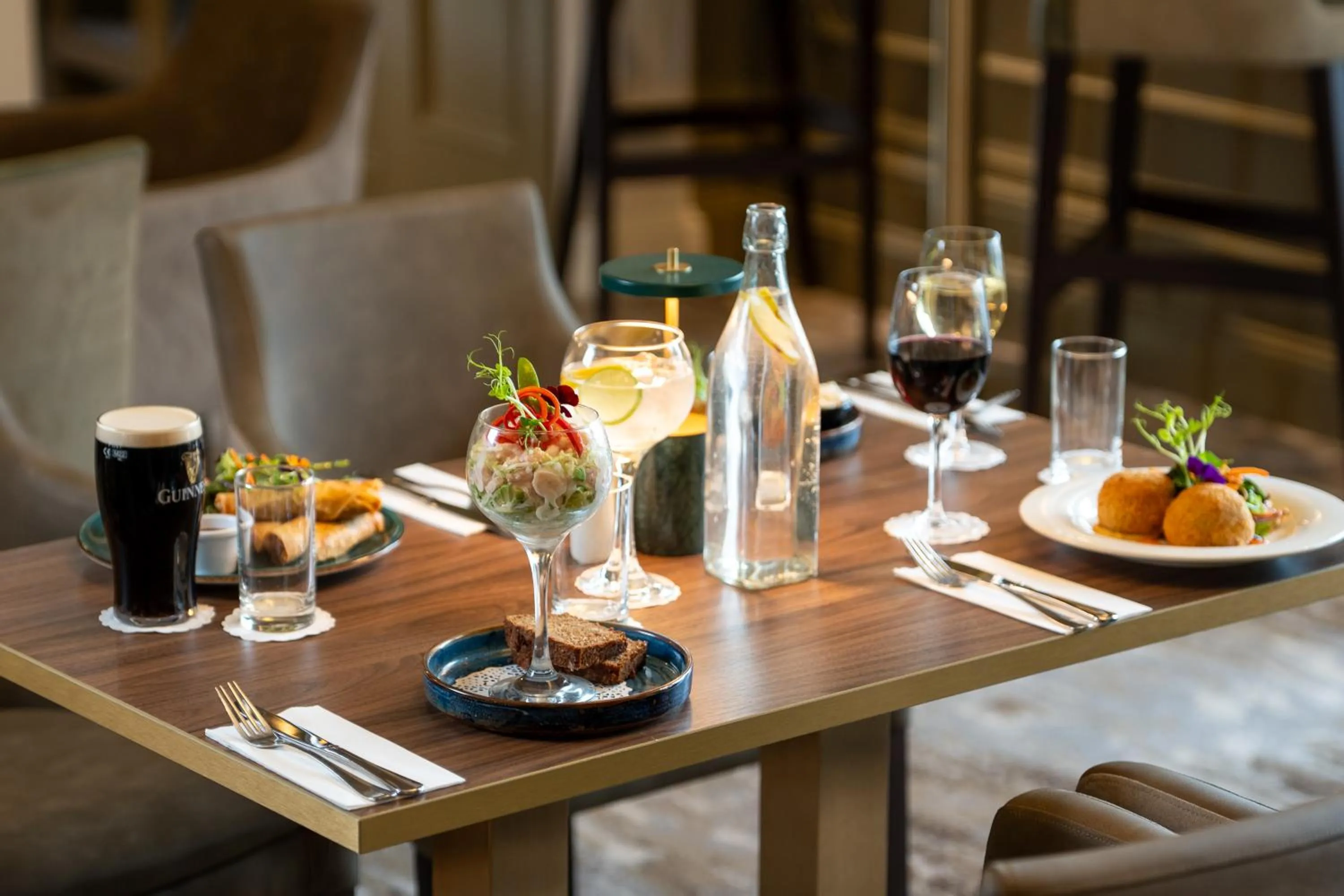 Food and drinks in Brandon House Hotel