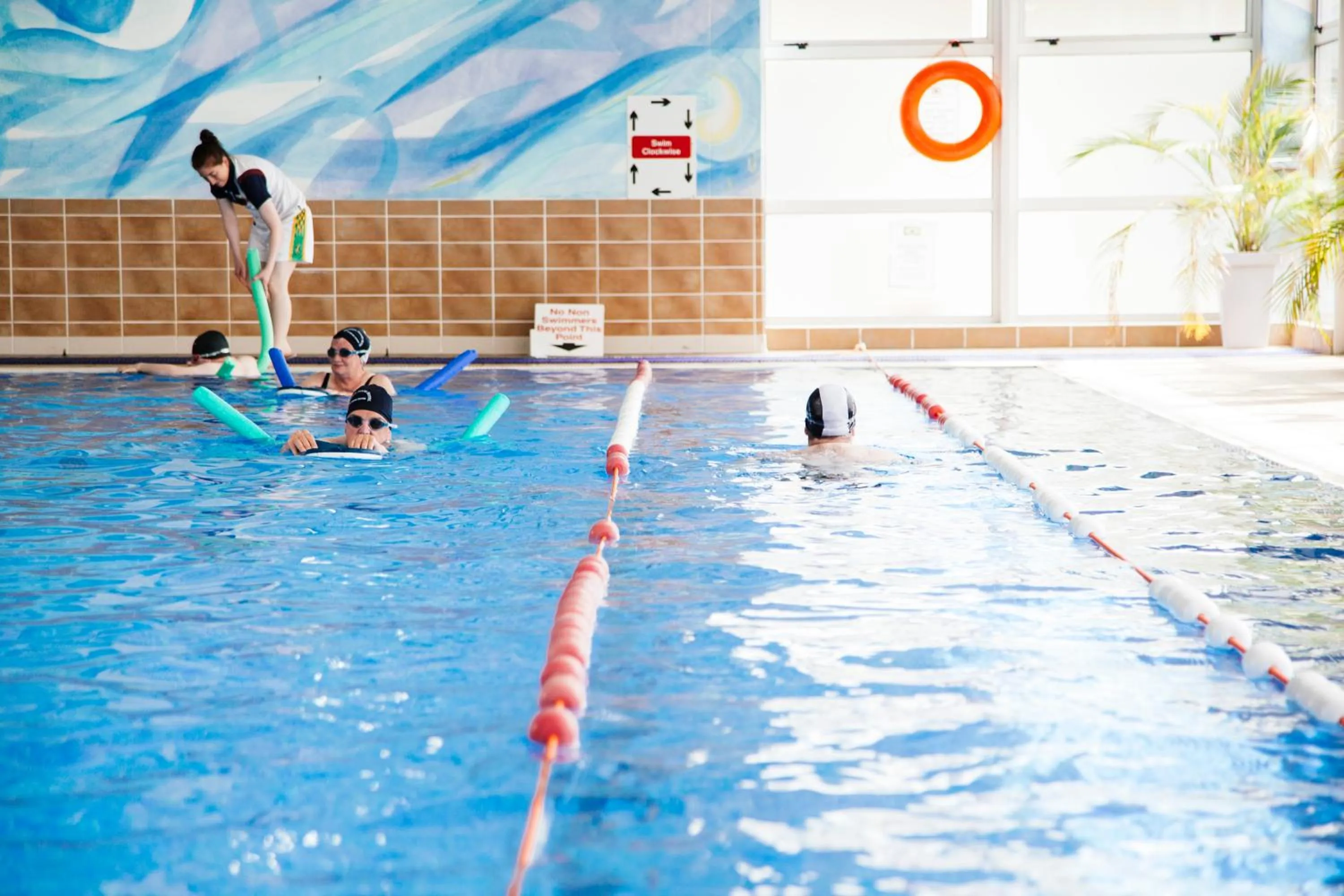 Swimming pool in Brandon House Hotel