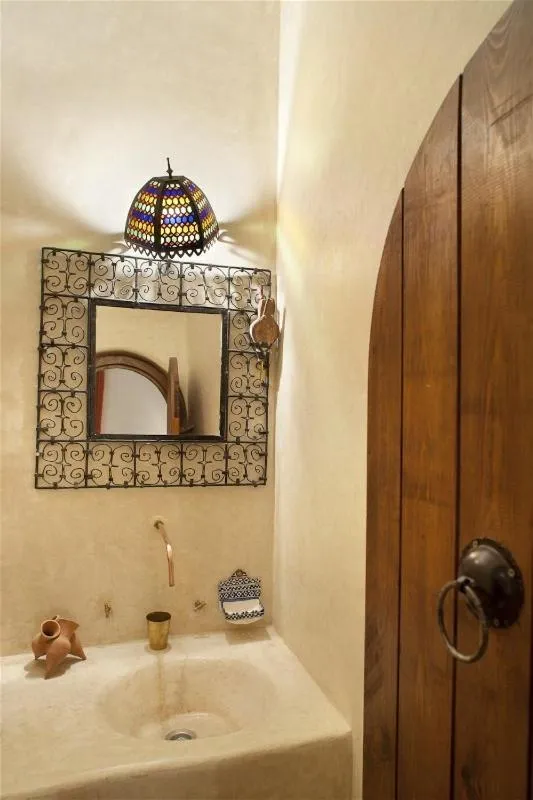 Bathroom, Bed in Dar KamalChaoui