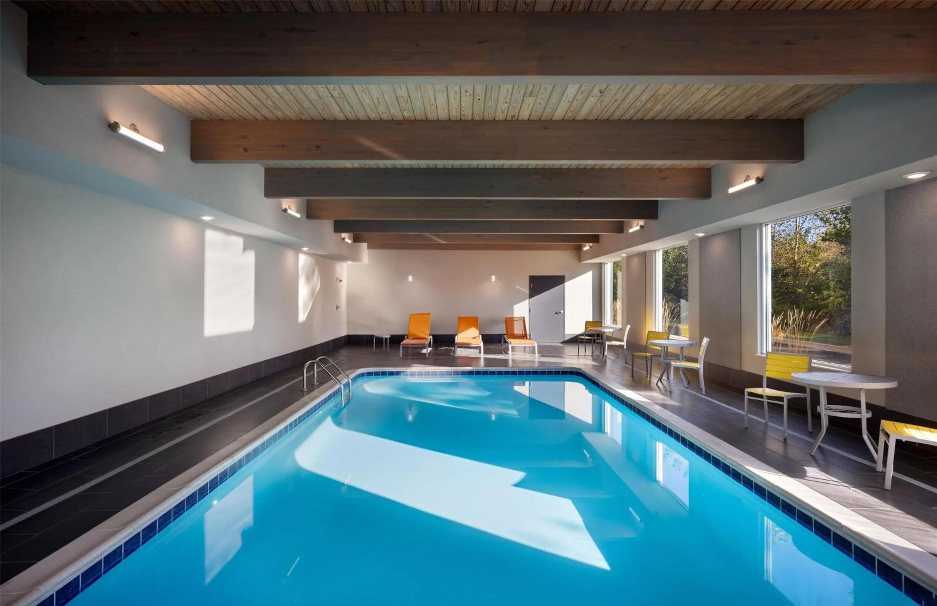 Pool view in Home 2 Suites By Hilton Jackson