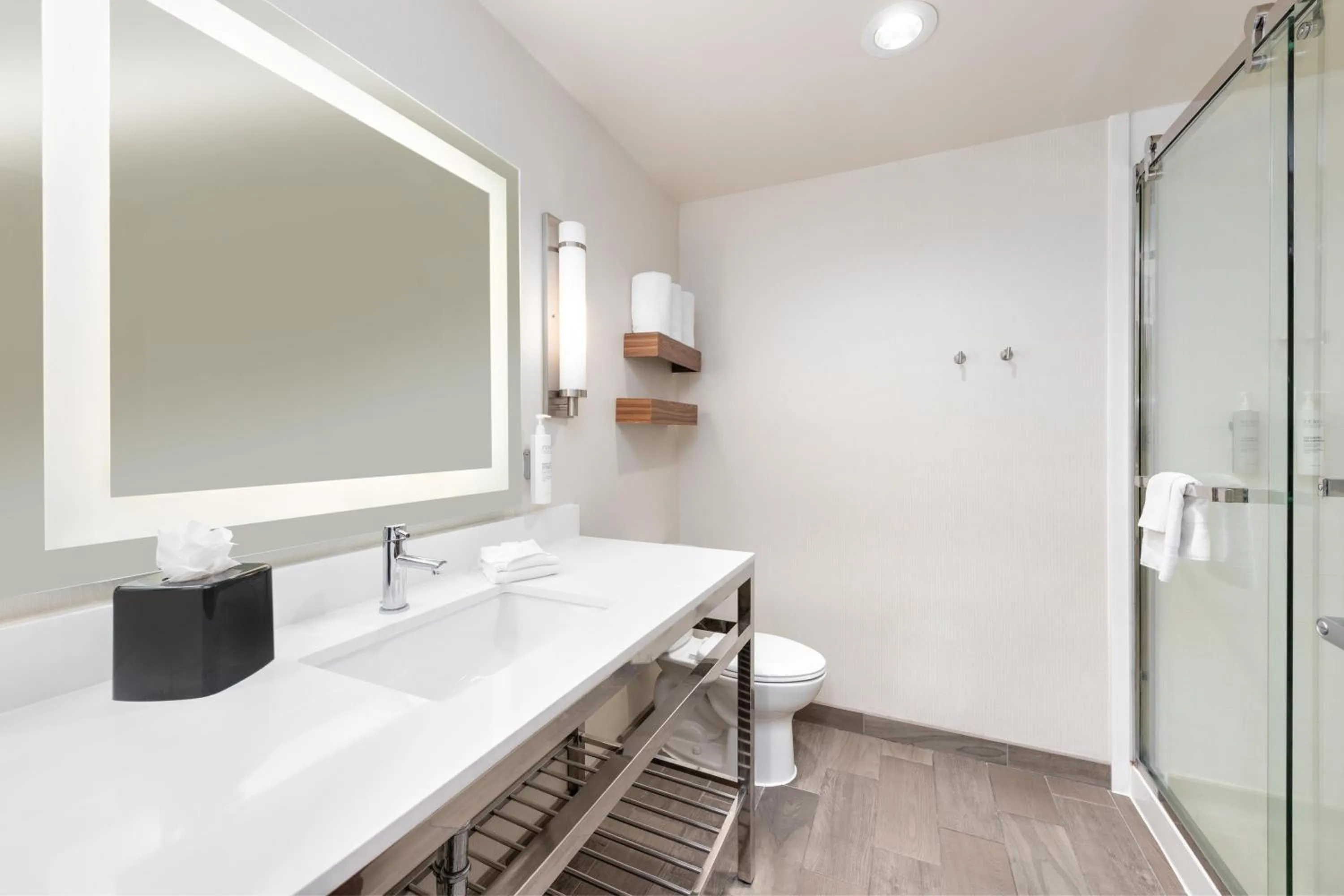 Bathroom in Hilton Garden Inn San Antonio Downtown Riverwalk