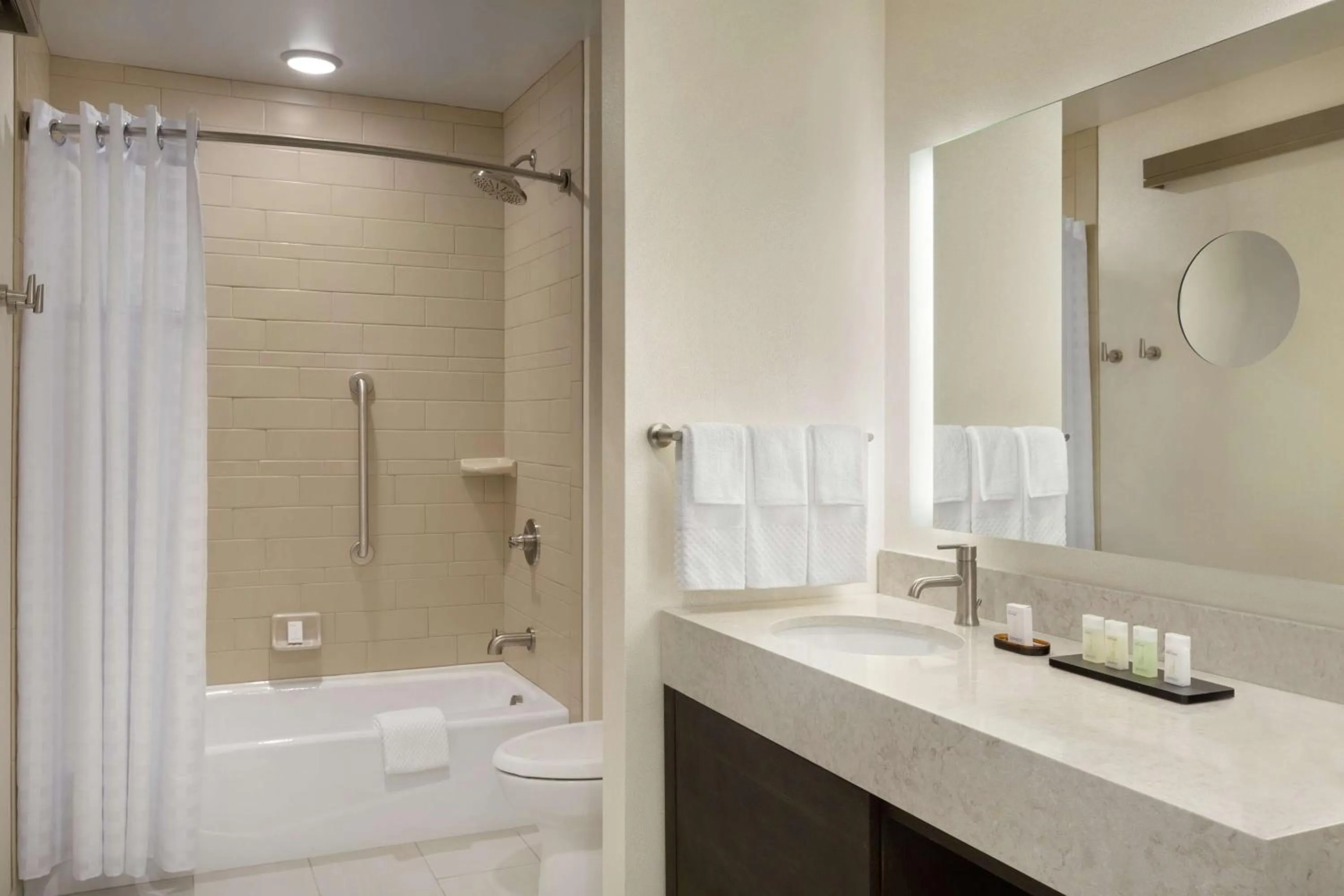 Bathroom in Embassy Suites By Hilton Syracuse Destiny USA